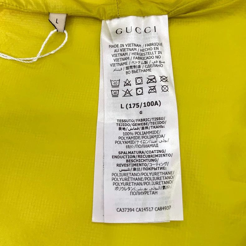 Gucci Gucci The North Face co-branded yellow multi-pocket hooded Size US L / EU 52-54 / 3 - 8 Thumbnail