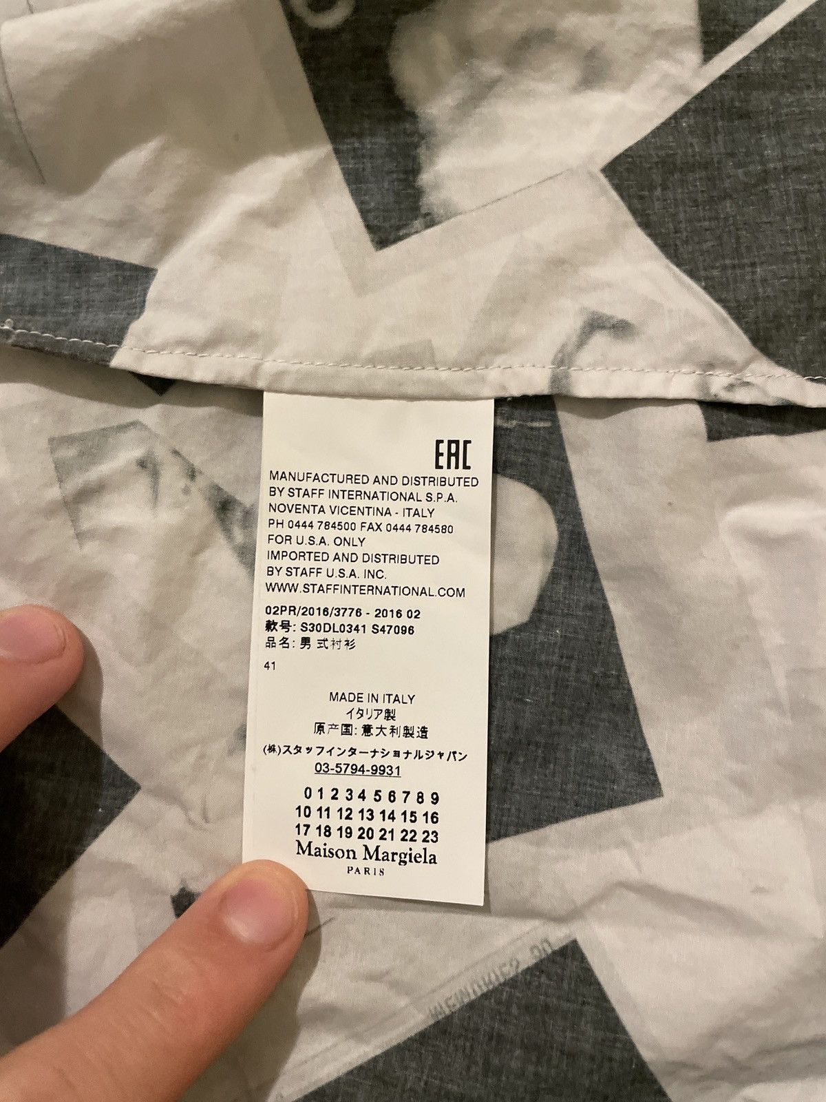Maison Margiela Maison Margiela Polaroid Button-Up Size US XS / EU 42 / 0 - 4 Thumbnail