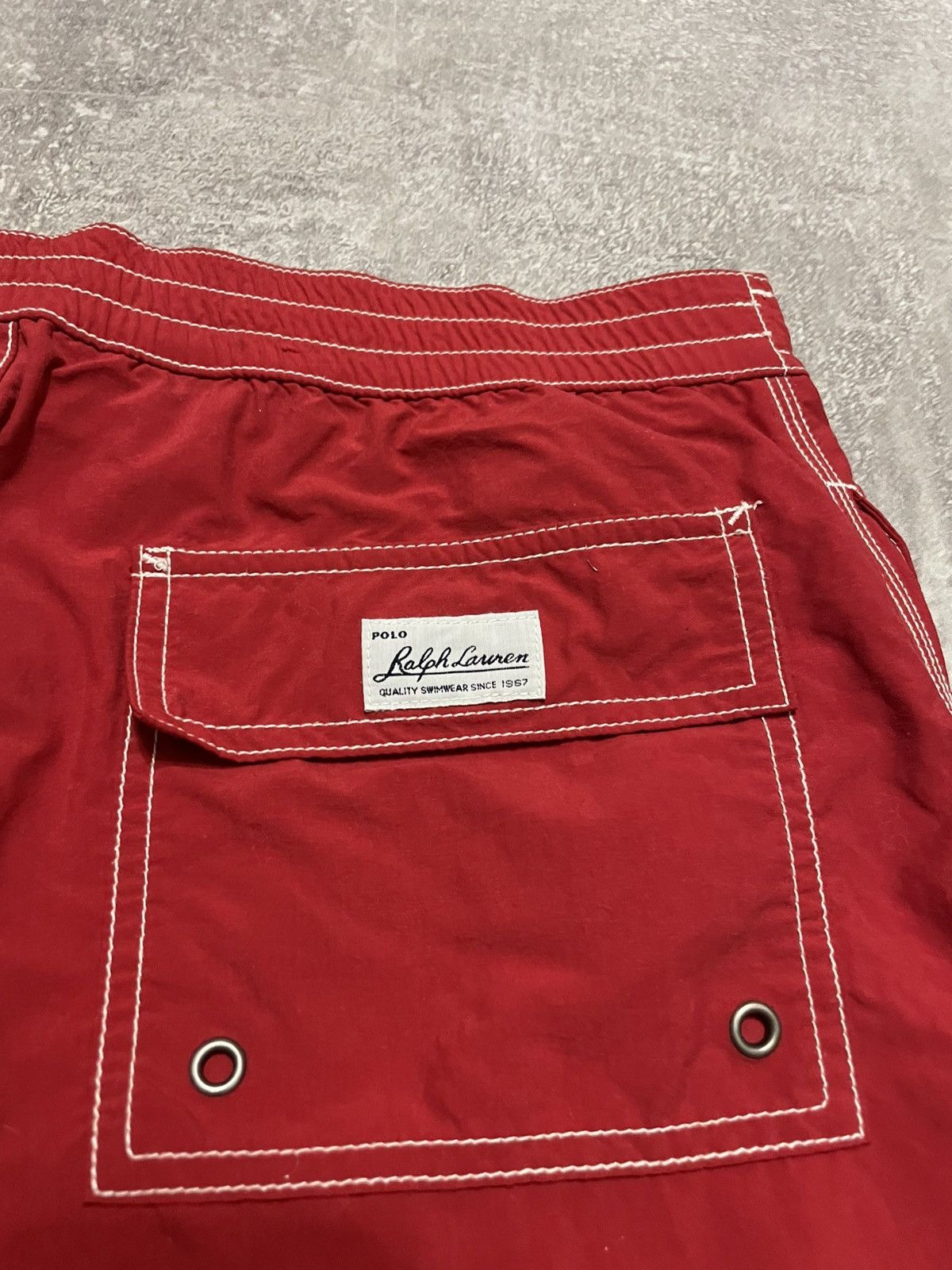 Polo Ralph Lauren × Vintage Vintage Polo Ralph Lauren Nylon Shorts Y2K Size US 30 / EU 46 - 14 Thumbnail