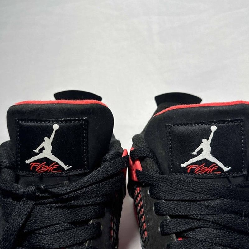 Jordan Brand × Nike Size 7 - Nike Air Jordan 4 Retro GS Red Thunder Men's Shoes Size US 7 / EU 40 - 9 Thumbnail