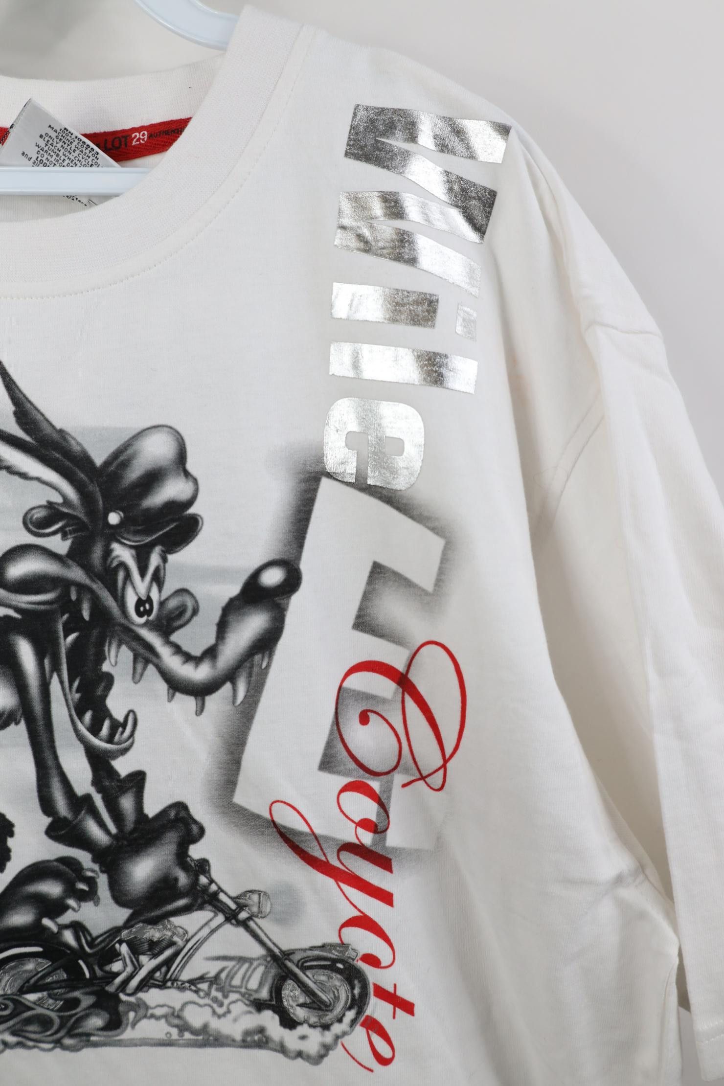 Vintage Deadstock Vintage 90s Y2K Lot 29 Motorcycle T-Shirt White Size US XL / EU 56 / 4 - 8 Thumbnail