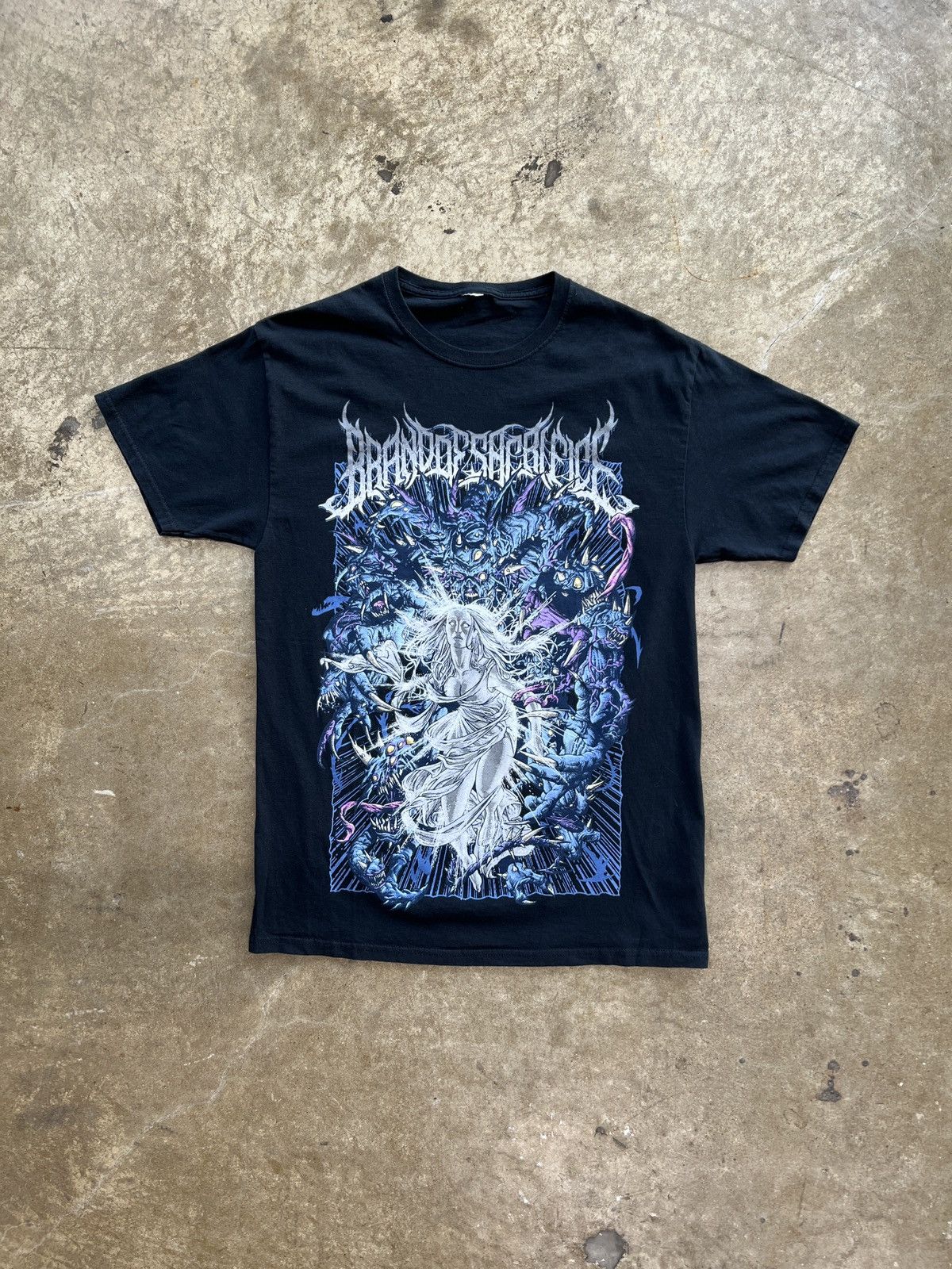 Band Tees Brand of Sacrifice Deathcore Metal Band Tee Medium Size US M / EU 48-50 / 2 - 2 Thumbnail