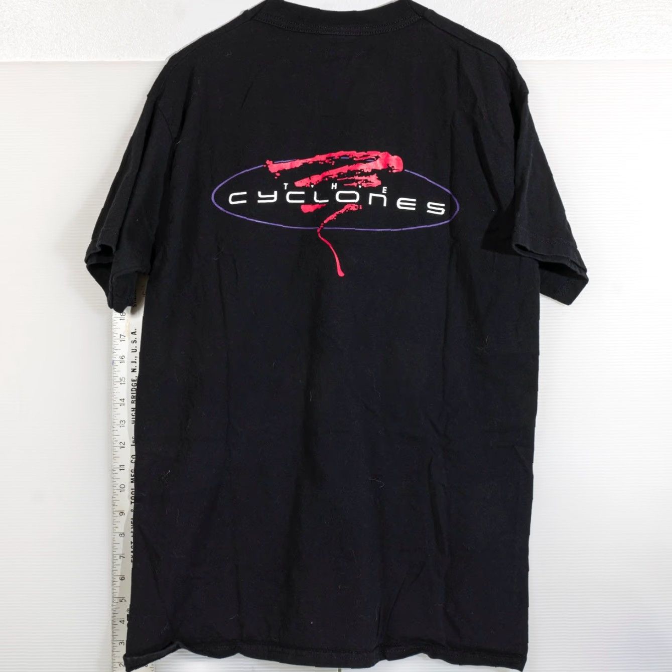 Fruit Of The Loom VINTAGE Glenn Pavone & The Cyclones Pittsburgh Blues Rock 1990's T Shirt Size L Size US L / EU 52-54 / 3 - 6 Thumbnail