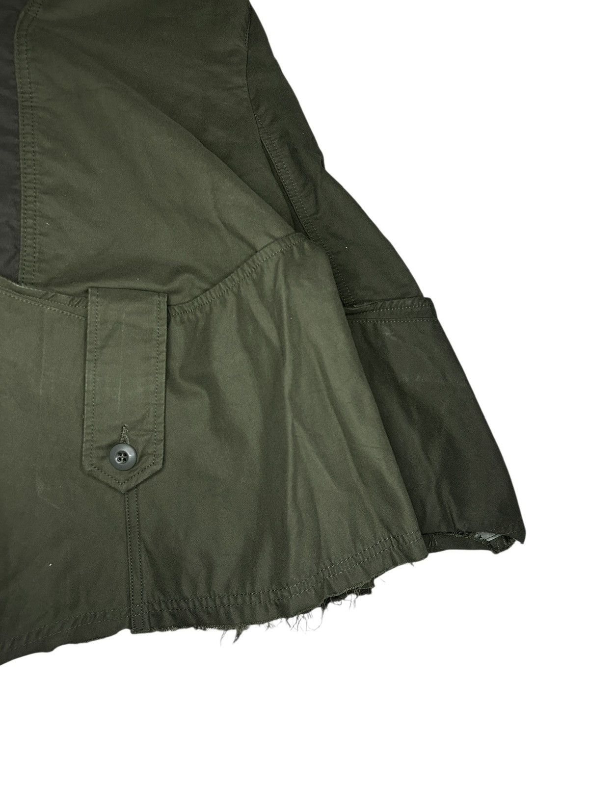 Junya Watanabe F/W 06 Reconstructed Military Skirt Size 28" / US 6 / IT 42 - 12 Thumbnail