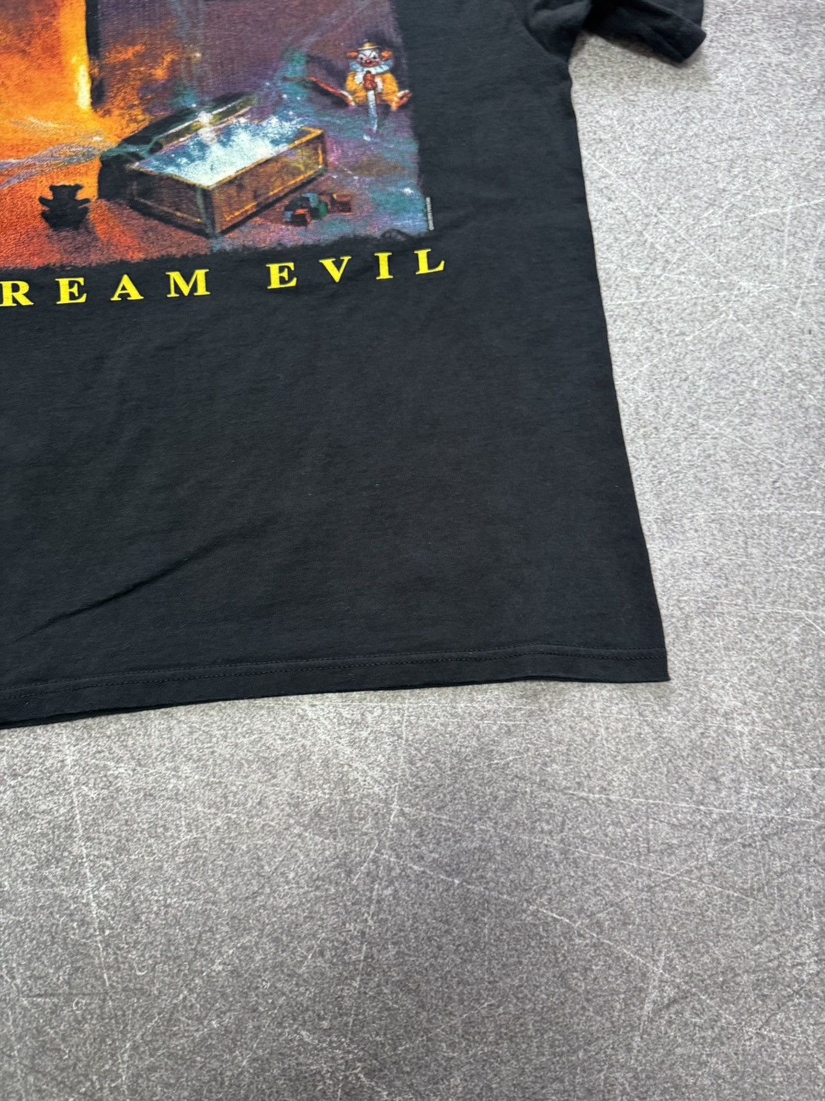 Vintage Vintage Dio T Shirt Rock Band Dream Evil Rock Band Size US L / EU 52-54 / 3 - 12 Thumbnail