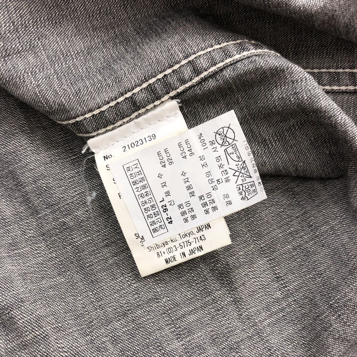 Japanese Brand × Maison MIHARA YASUHIRO Vintage Miharayasuhiro Sashiko Patchworks Washed Denim Shirt Size US L / EU 52-54 / 3 - 13 Thumbnail