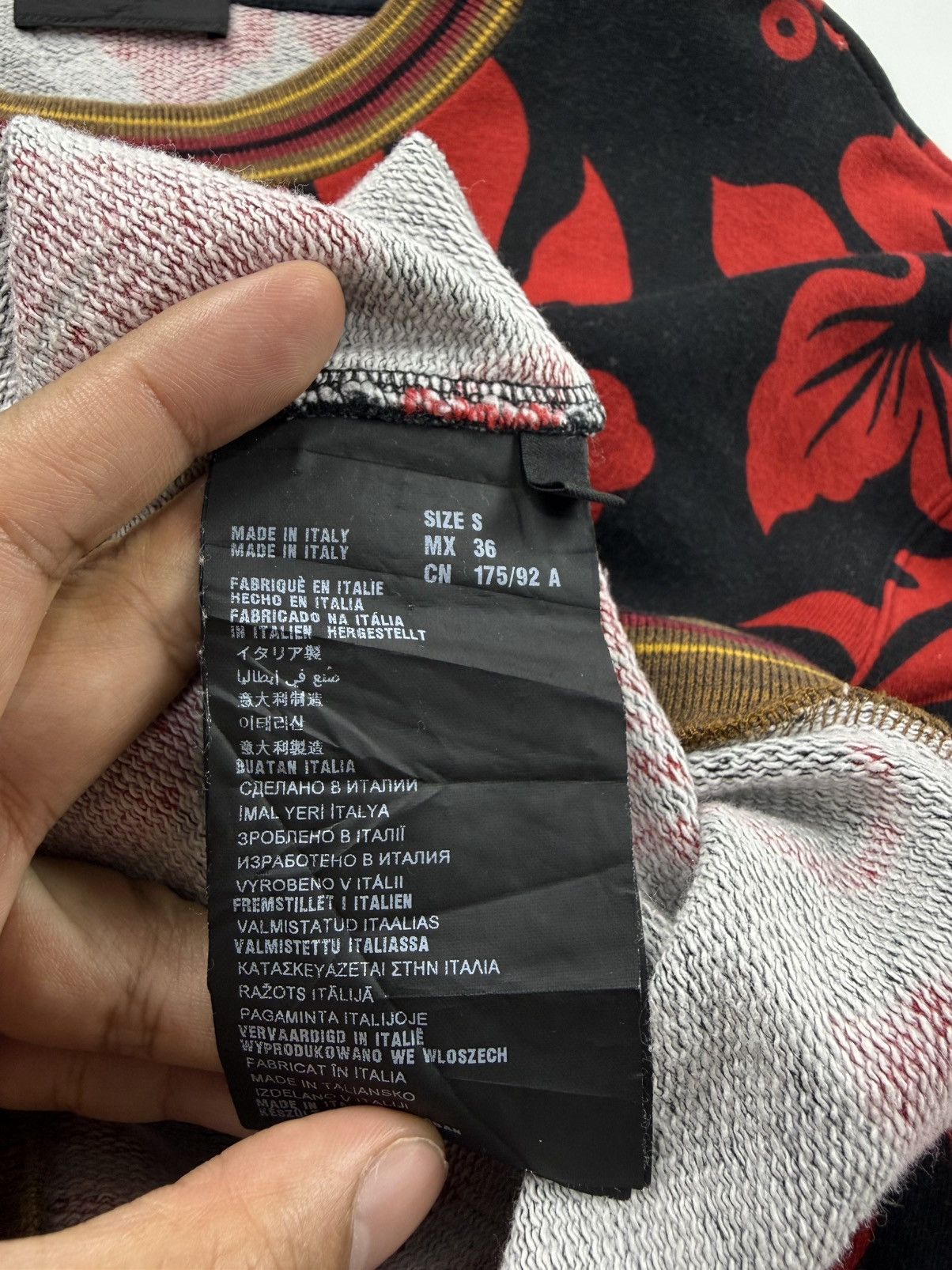 Prada Prada S/S’14 Hibiscus Dane DeHaan Sweatshirt Size US S / EU 44-46 / 1 - 9 Thumbnail
