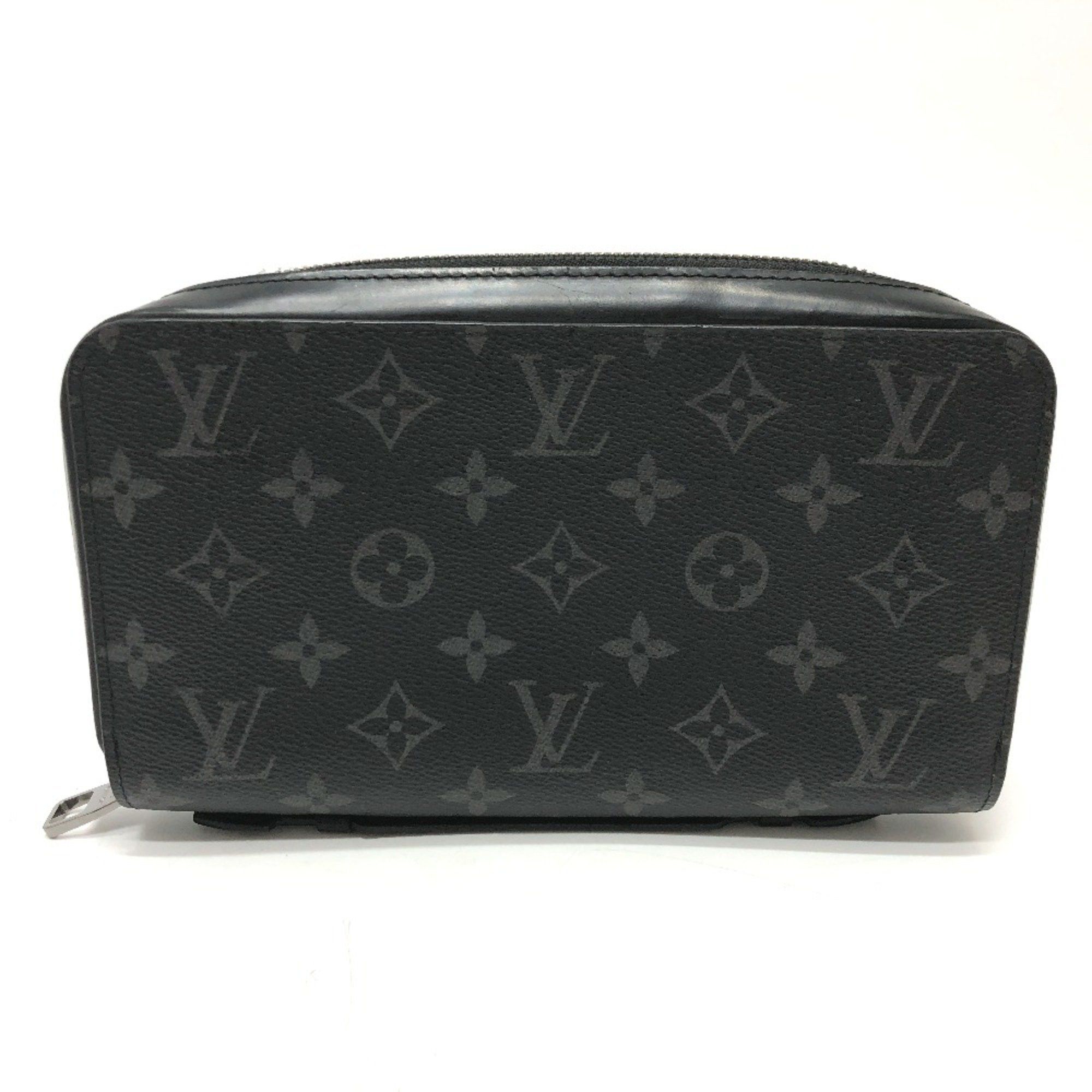 Louis Vuitton Louis Vuitton M61698 MonogramEclipse Hand Bag Travel case Long Wallet Black Size ONE SIZE - 1 Thumbnail