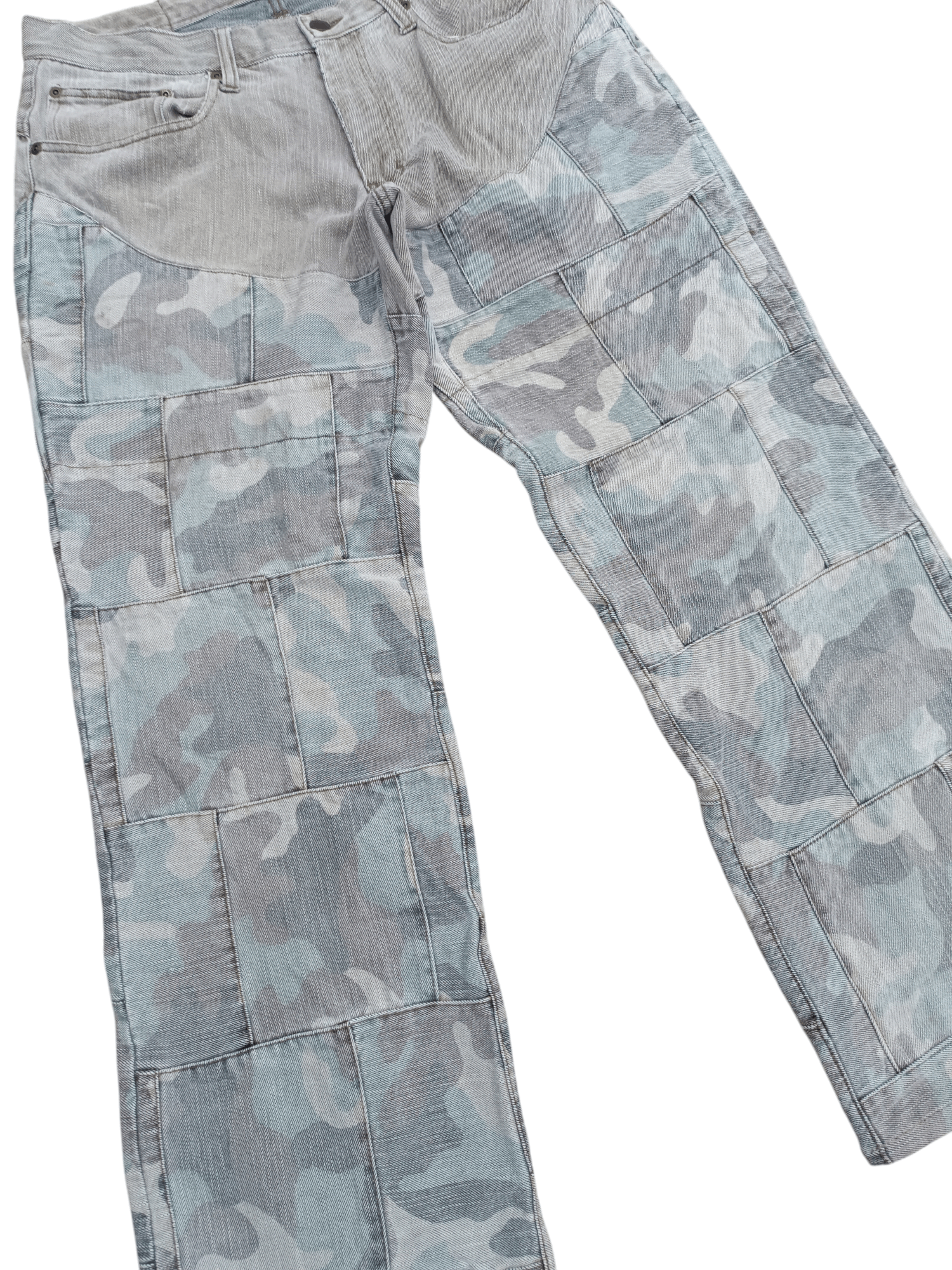 Japanese Brand Vintage Monsieur Nicole Japan Camo Pacth Rare Design Pant Size US 32 / EU 48 - 3 Thumbnail