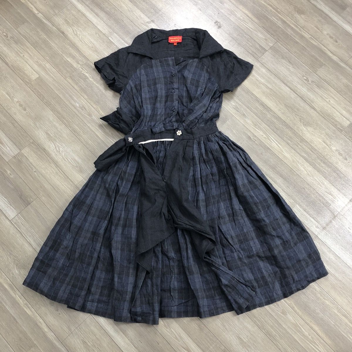 Vivienne Westwood Vintage Vivienne Westwood Red Label Plaid Dresses Luxury Size M / US 6-8 / IT 42-44 - 2 Thumbnail