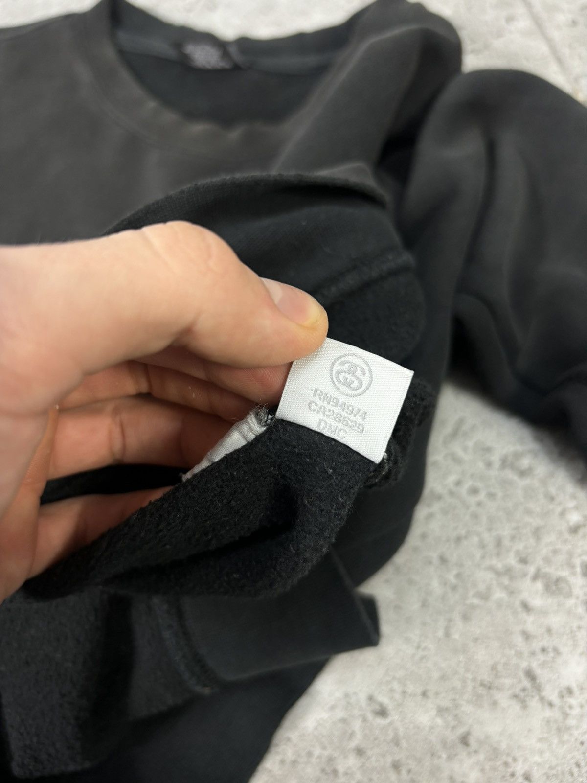 Stussy × Vintage Vintage Stussy Hoodie Crewneck Big Logo Skate Basic Hip Hop Size US M / EU 48-50 / 2 - 9 Thumbnail