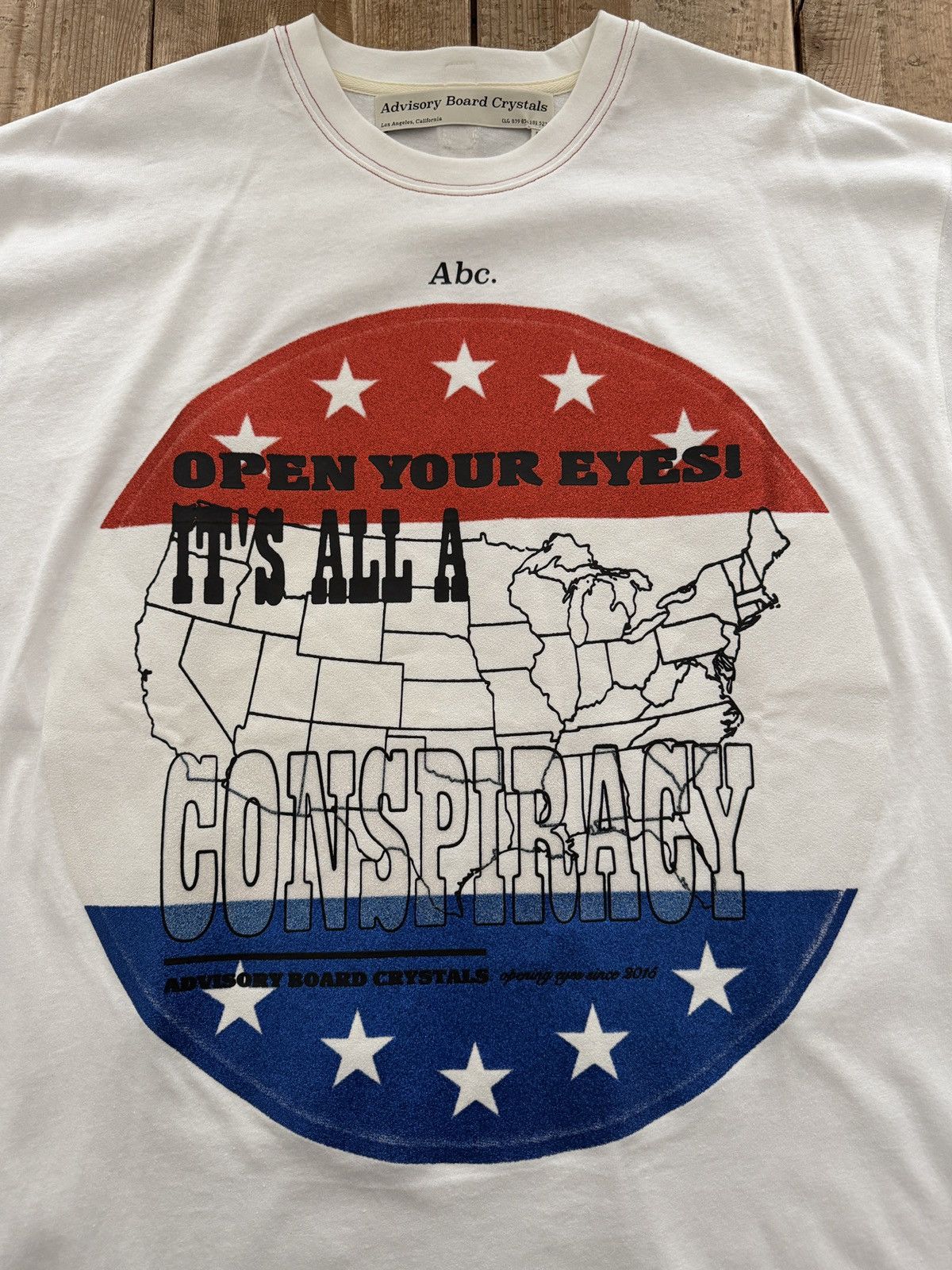 Advisory Board Crystals Advisory Board Crystals Election Open Your Eyes Tee Size US L / EU 52-54 / 3 - 2 Thumbnail