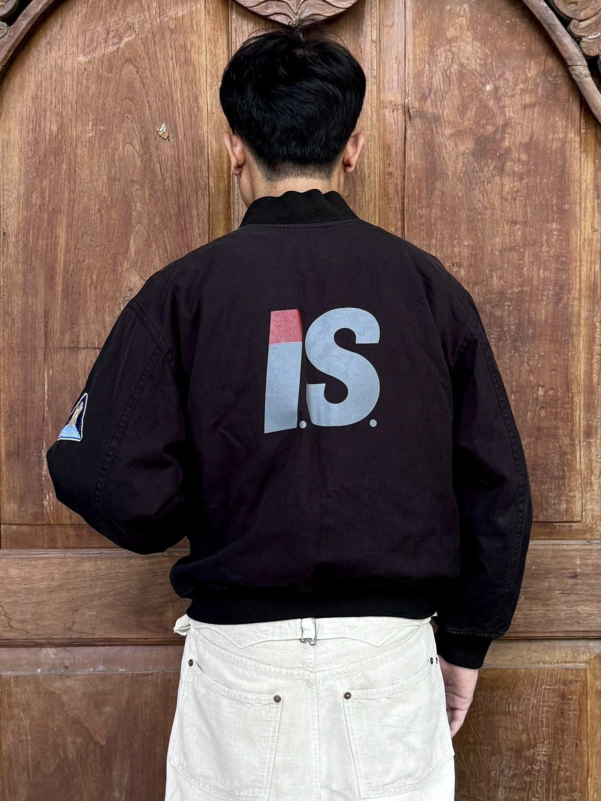 Issey Miyake × Tsumori Chisato 80s Issey Miyake IS padded bomber