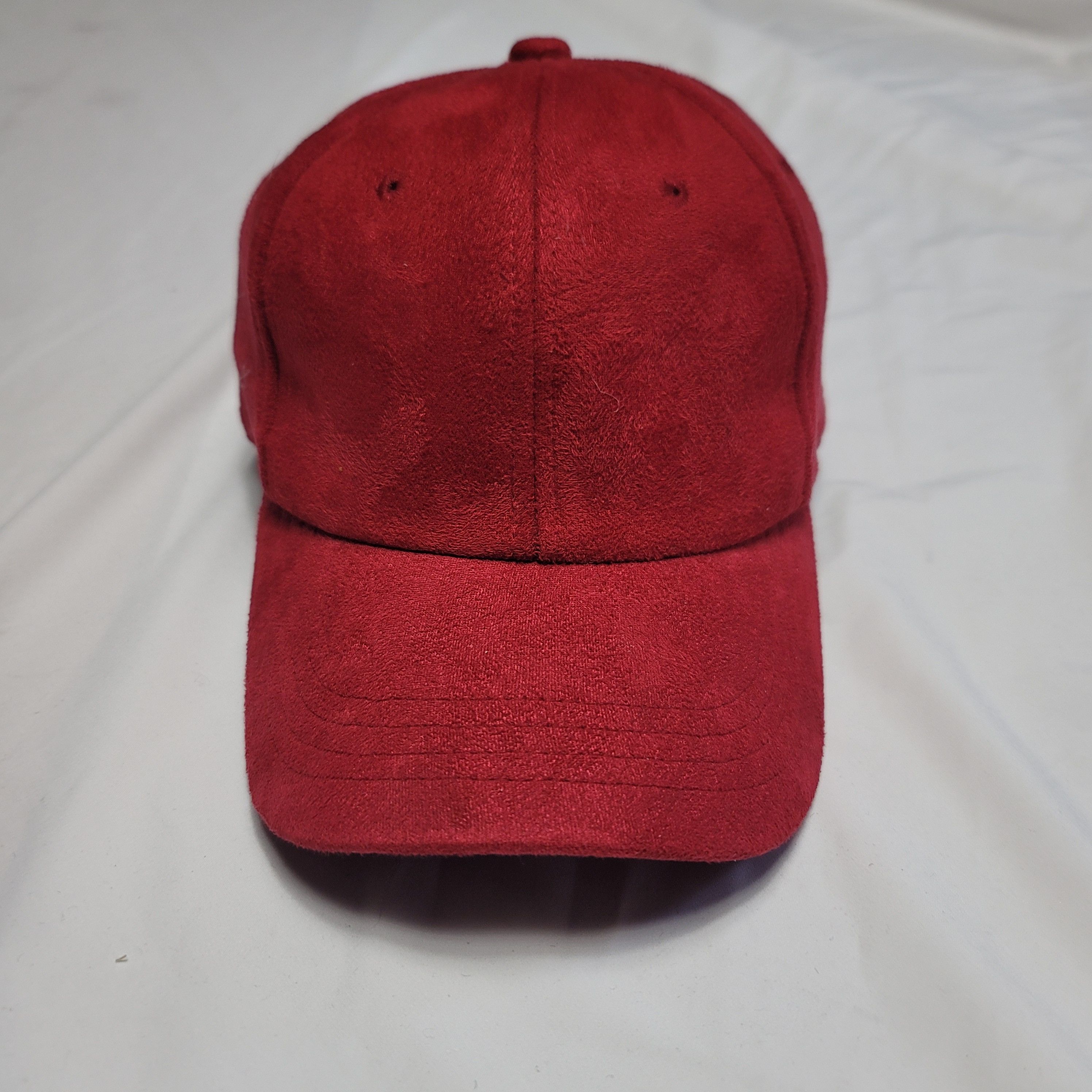 Designer Blank Suede Adjustable Baseball Cap Size ONE SIZE - 1 Thumbnail