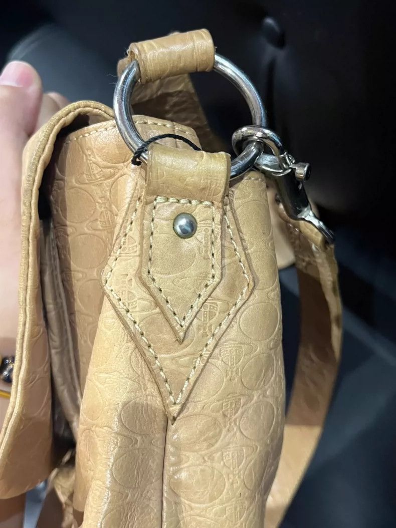 Vivienne Westwood Vivienne Westwood size os Logo Saturn full print leather ba Size ONE SIZE - 6 Thumbnail