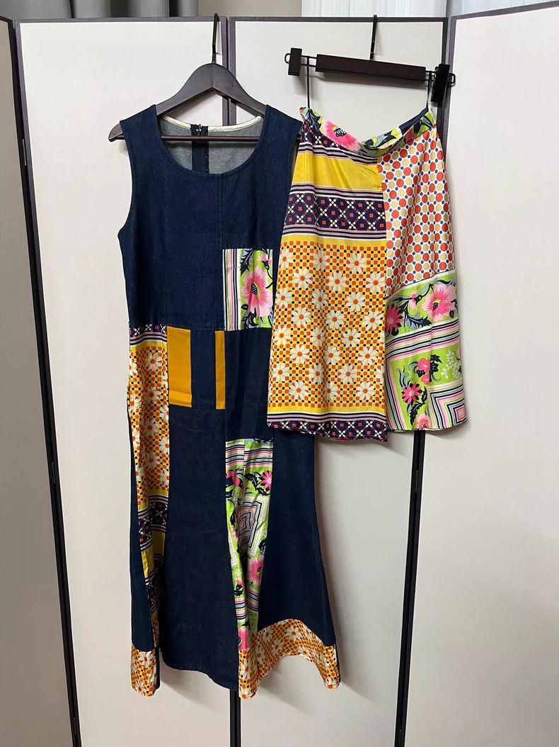 Other Comme Des Garcons size S Multi-element floral skirt Size 24" / US 00 / IT 34 - 6 Thumbnail