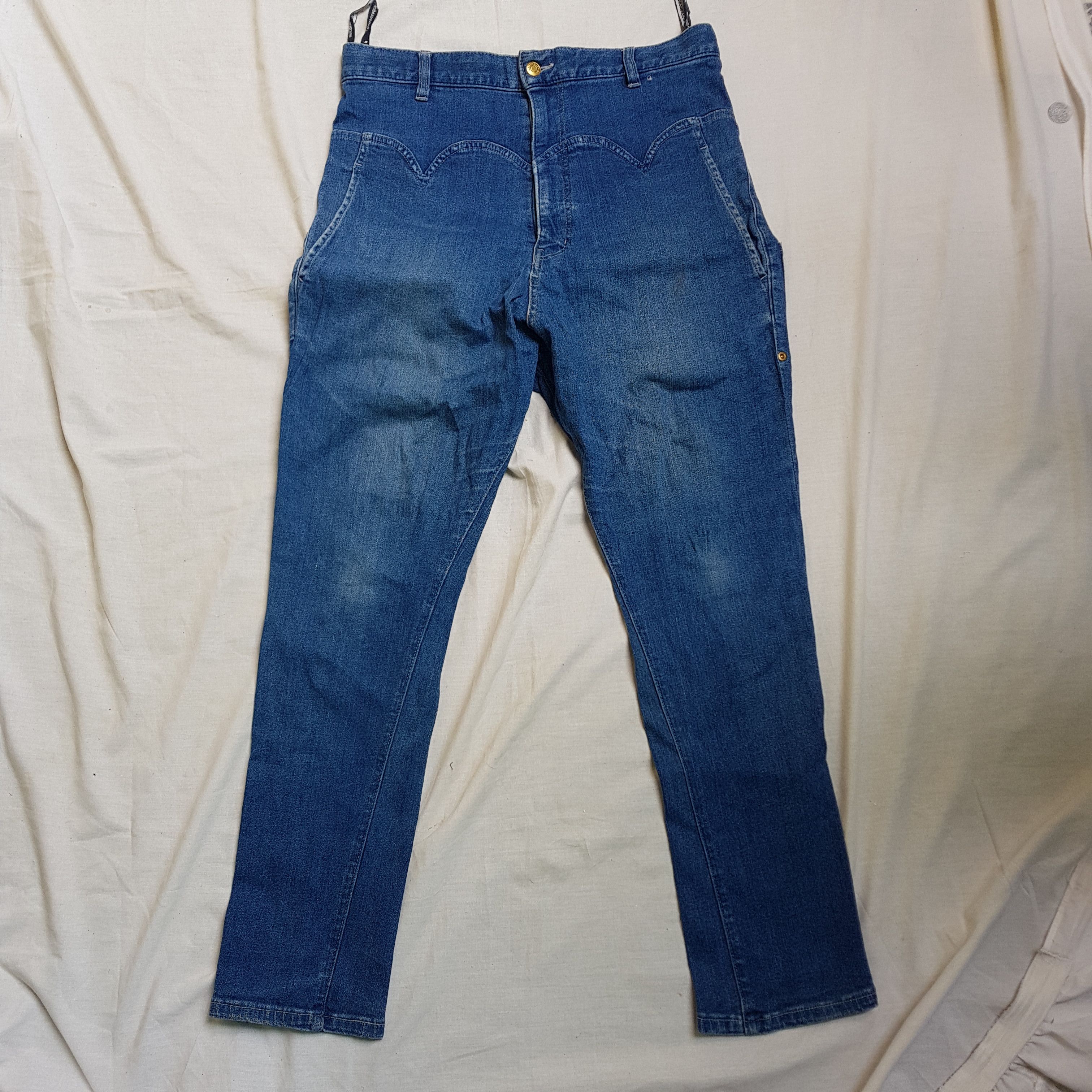 Issey Miyake Mercibeaucoup denim pants Size US 32 / EU 48 - 1 Thumbnail