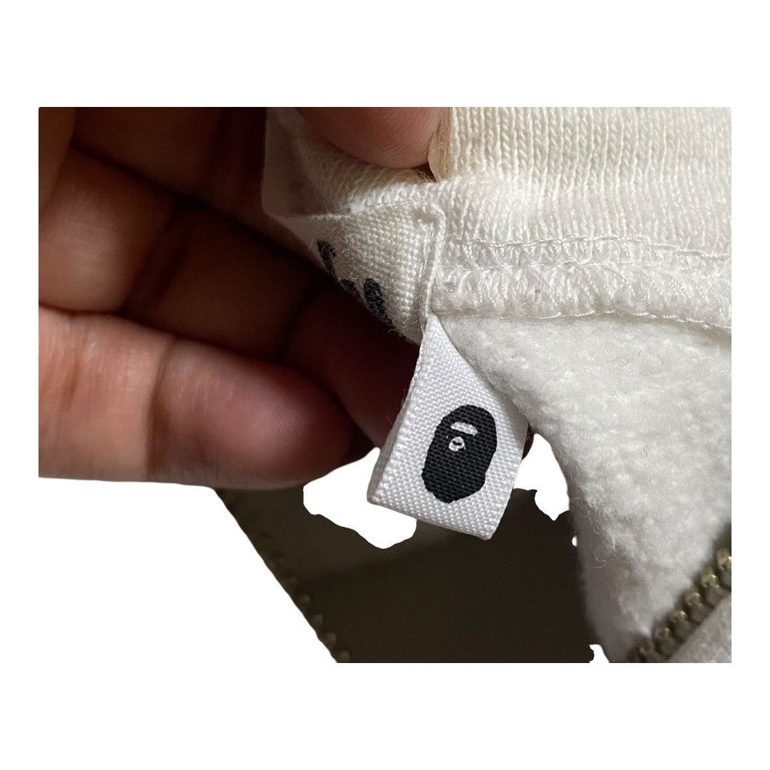 Bape BAPE Bounty hunter shark full zip up white Size US XL / EU 56 / 4 - 7 Thumbnail