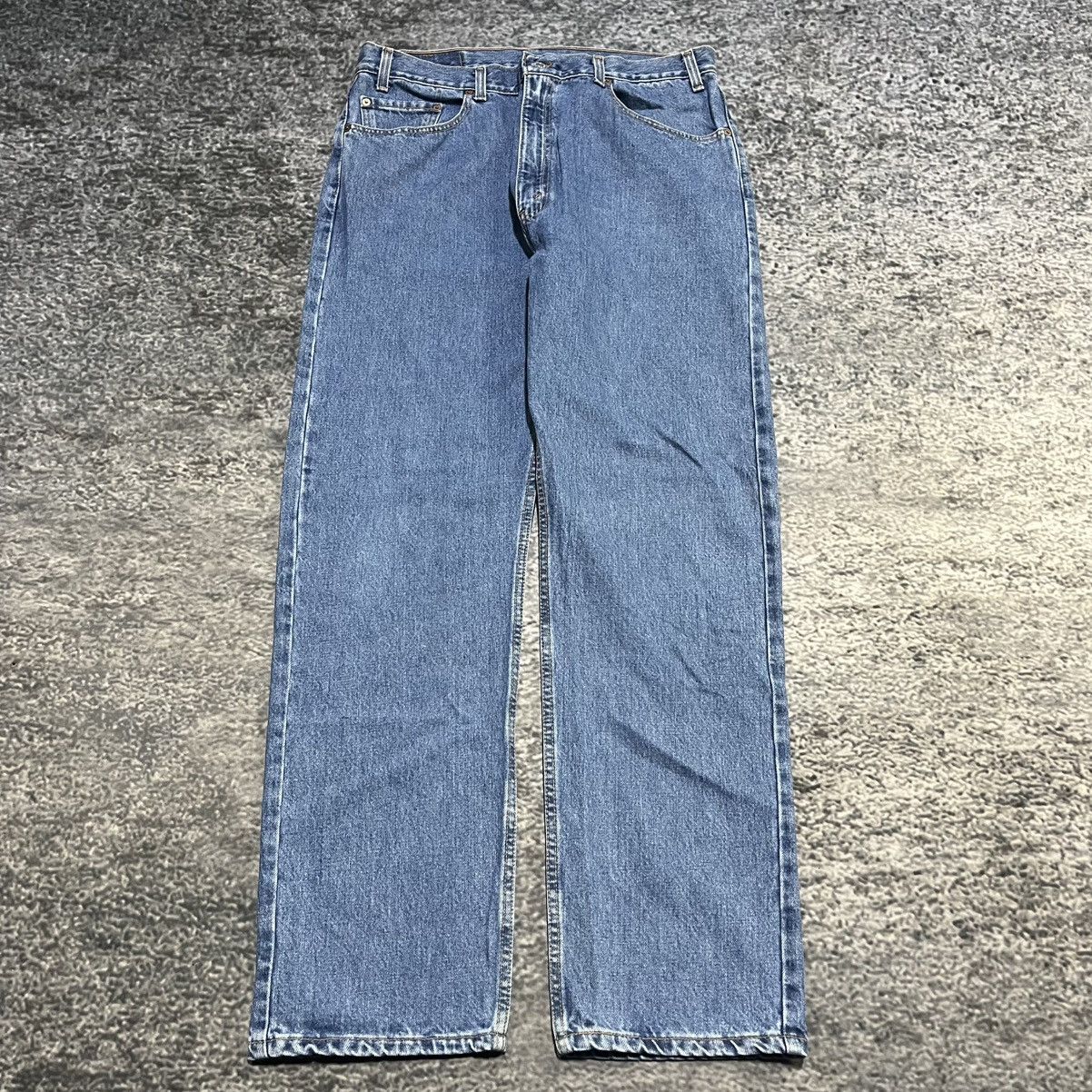 Levi's Vintage 90s Levi's 505 Straight Leg Grunge Skater Jeans Size US 36 / EU 52 - 2 Thumbnail