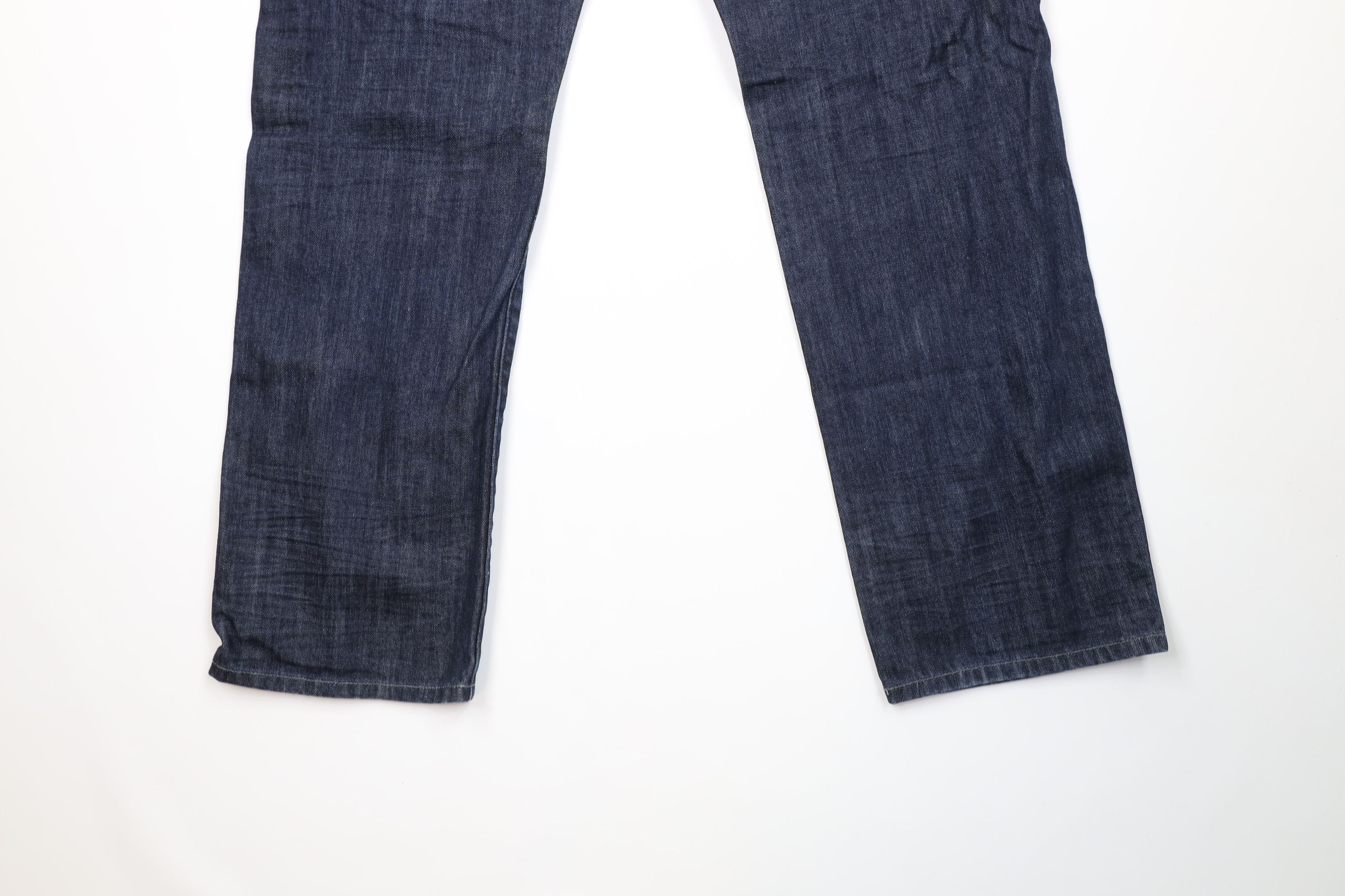 Express Express Kingston Classic Fit Straight Leg Denim Jeans Indigo Size US 36 / EU 52 - 13 Thumbnail