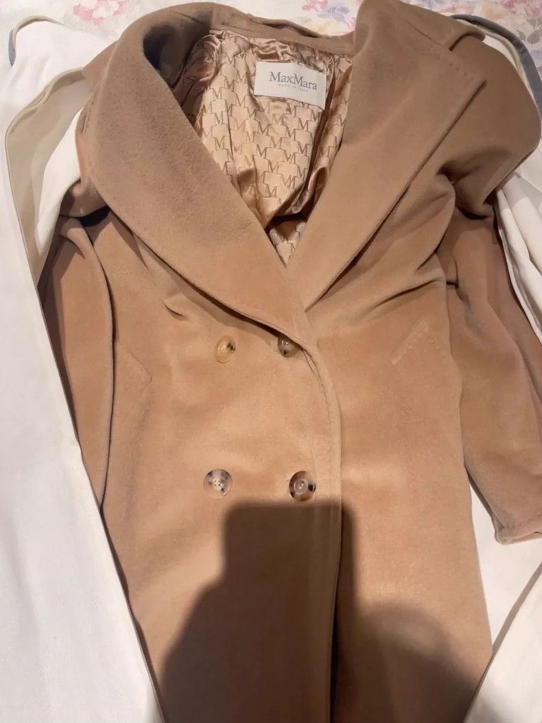 Max Mara Max Mara 101 801 Madame Classic Coat Size XL / US 12-14 / IT 48-50 - 3 Thumbnail
