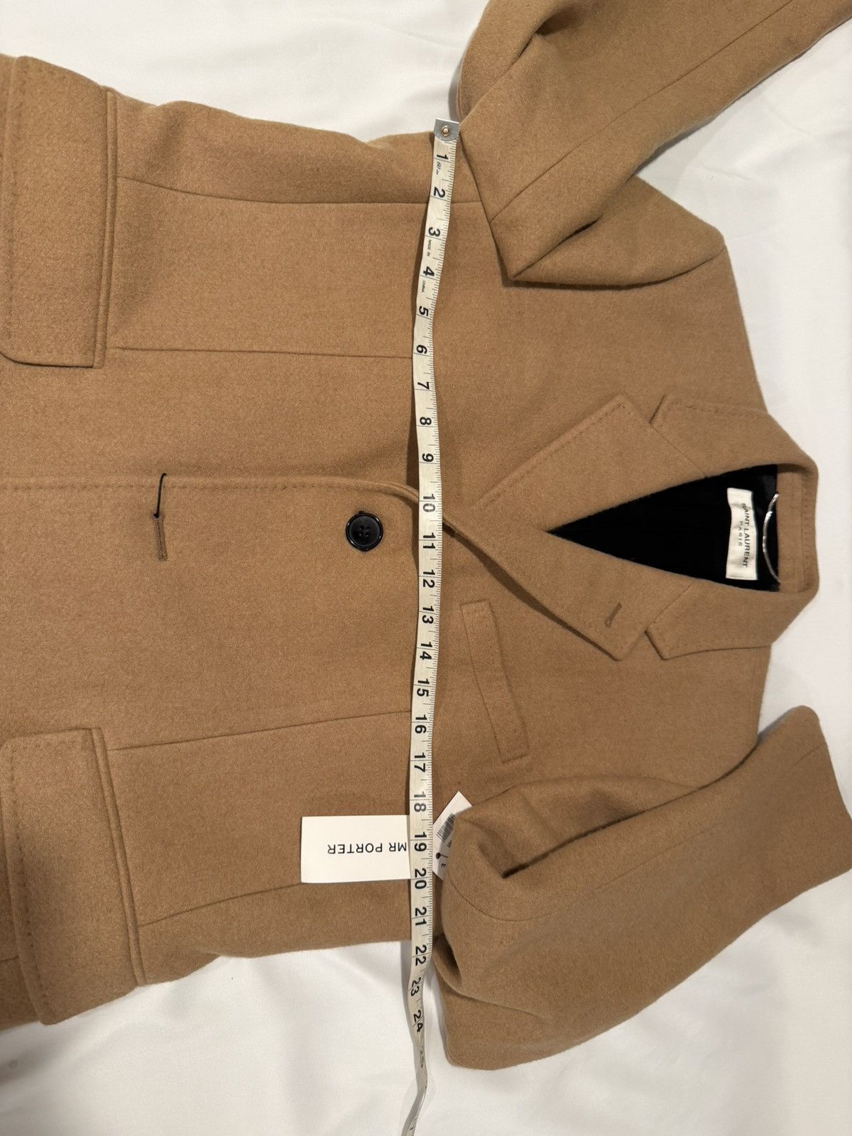 Saint Laurent Paris Saint Laurent Hedi Slimane overcoat. 54/44 Size US L / EU 52-54 / 3 - 7 Thumbnail