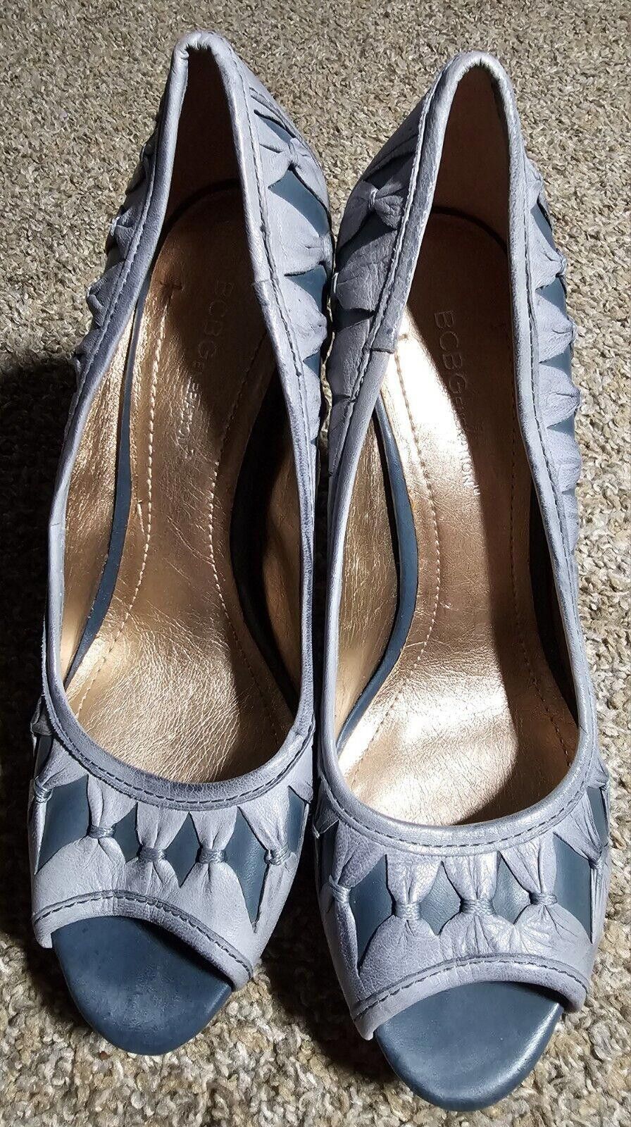 Designer BCBGeneration blue heels 8.5B 38.5EUR Size US 8.5 / IT 38.5 - 2 Thumbnail