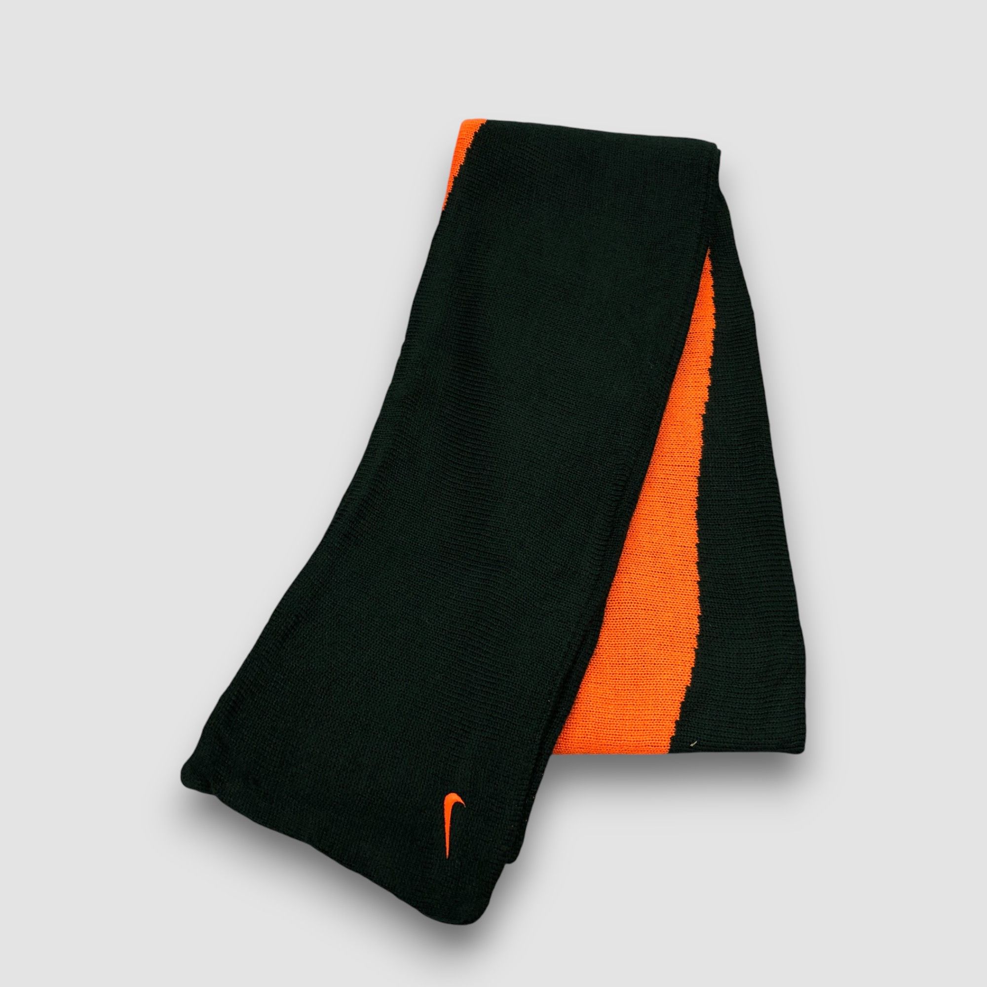 Japanese Brand Vintage Nike Scarf Muffler Knit Wool Knit Winter Scarves Size ONE SIZE - 3 Thumbnail