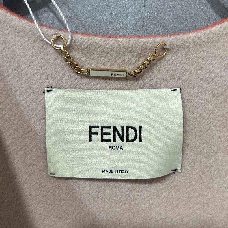 Fendi Fendi Fox Fur Pocket Long Cape Coat Size S / US 4 / IT 40 - 4 Thumbnail