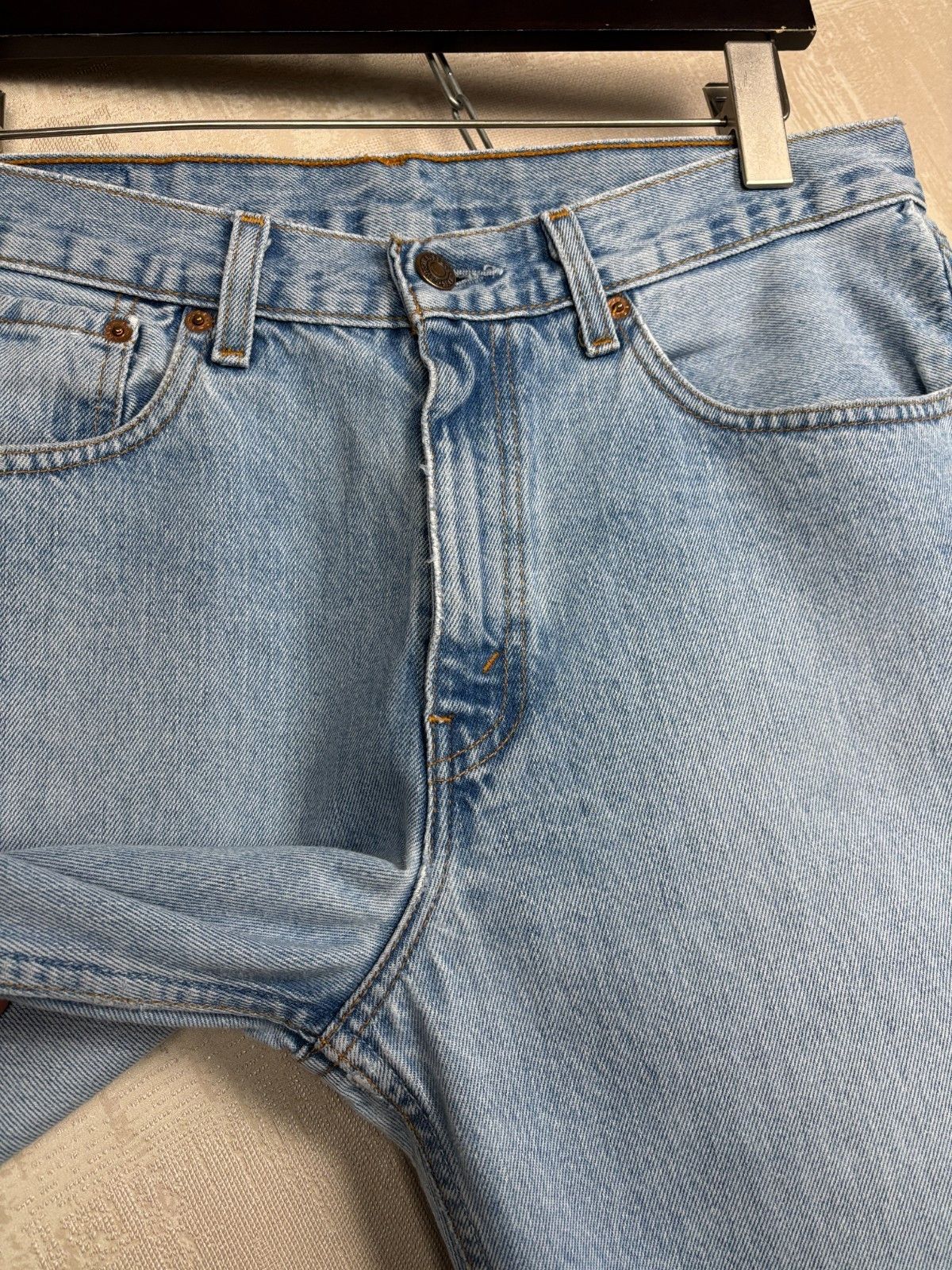 Levi's Vintage Levi's 751 02 Light Blue Stone Wash Denim Jeans Size US 33 - 15 Thumbnail