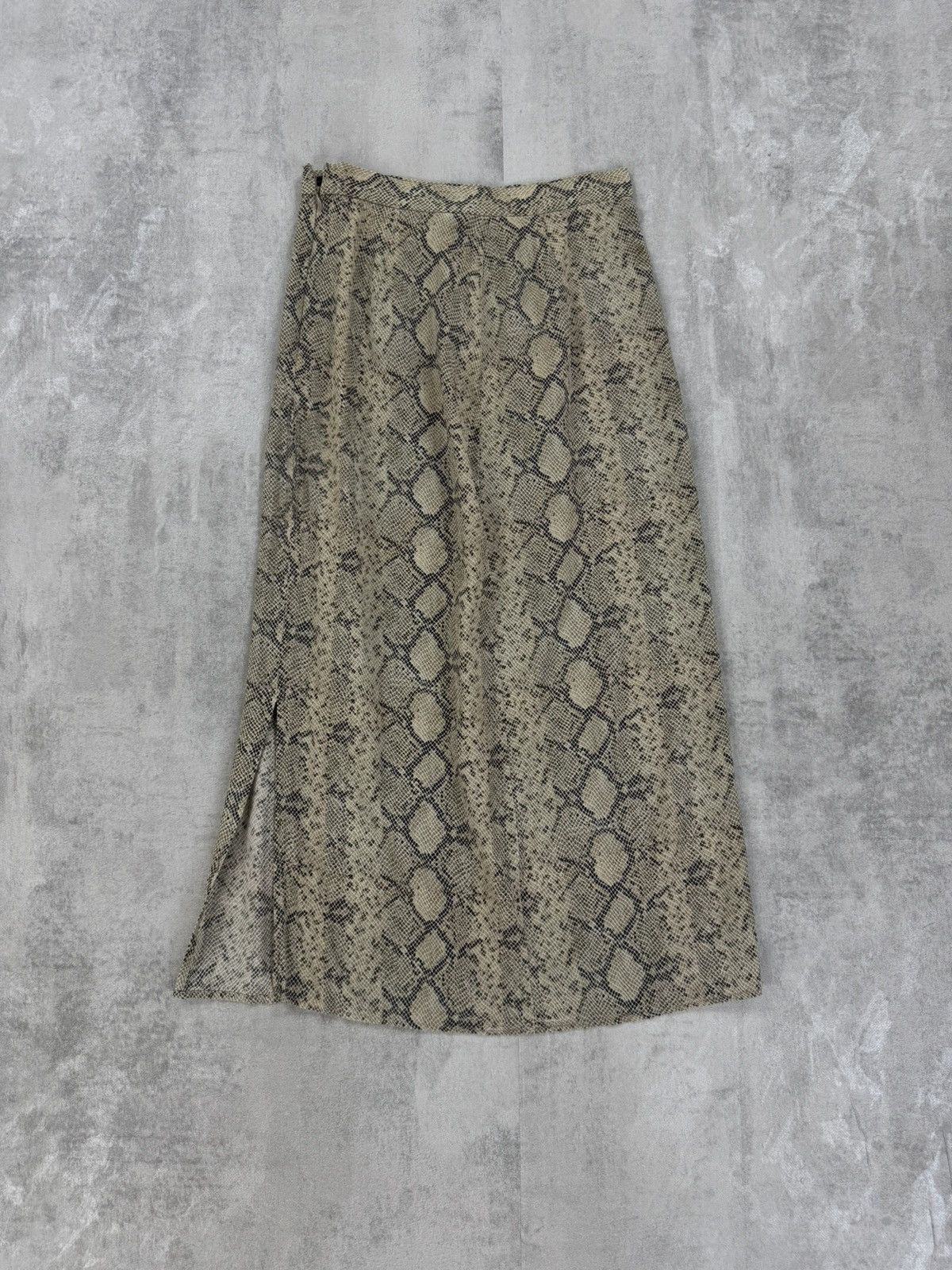 rokh Rokh Snake Skirt Midi Avant Garde Style Womens Size Size 24" / US 00 / IT 34 - 1 Thumbnail