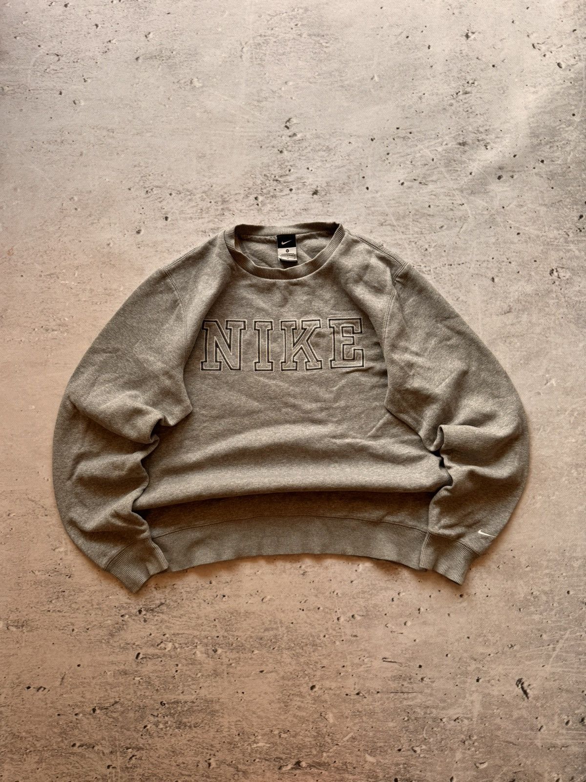 Nike × Vintage NIKE VINTAGE CENTER LOGO OVERSIZE BOXY SWEATSHIRT Size US M / EU 48-50 / 2 - 1 Thumbnail