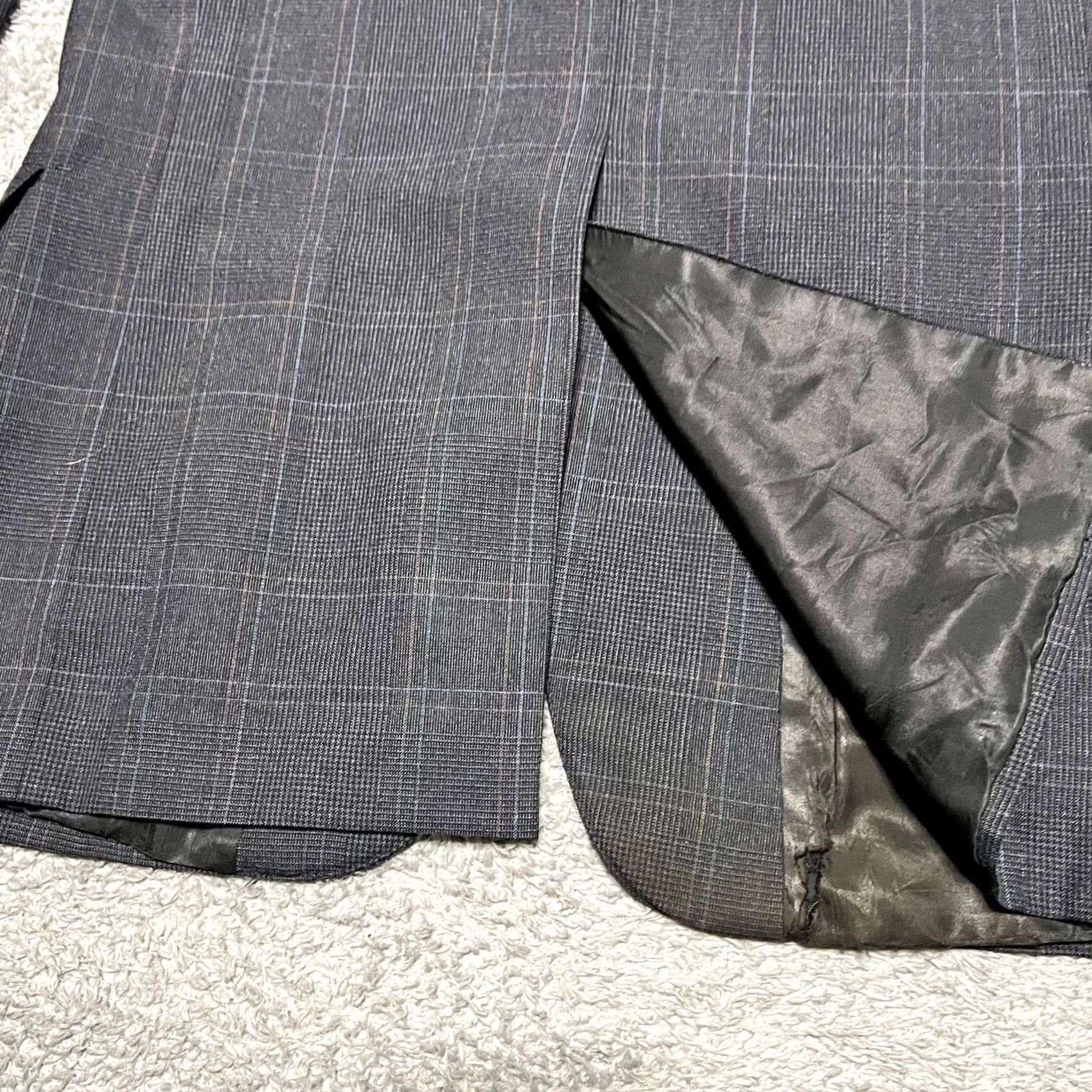 Polo Ralph Lauren VINTAGE Ralph Lauren Polo Blazer University Club Mens 40 Gray Plaid Coat Regular Size Mens Size US L / EU 52-54 / 3 - 4 Thumbnail