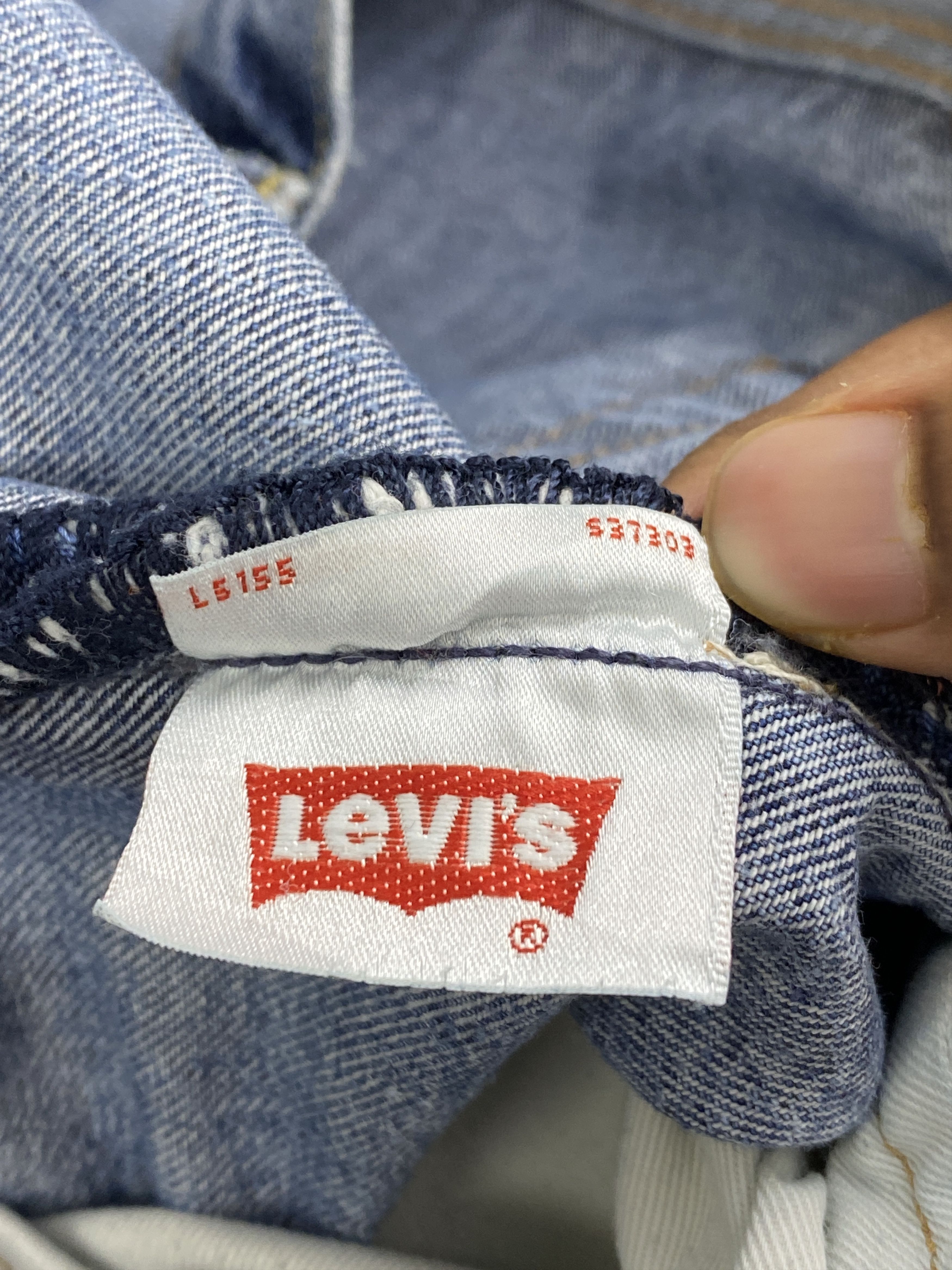 Levi's Vintage Levis 501 Distressed Jeans DP2798 Size US 38 / EU 54 - 10 Thumbnail