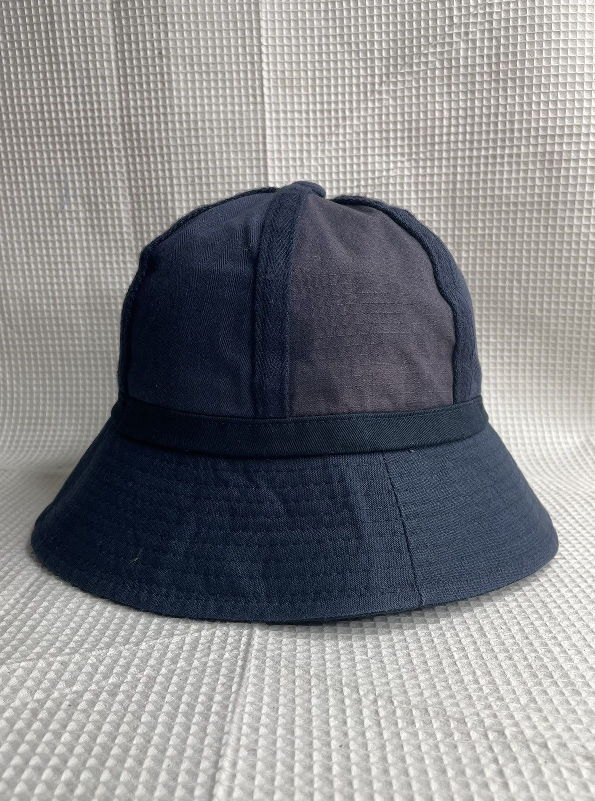 image of Avant Garde x Unsound Rags Sick. Bucket Hat With Unique Design in Navy, Women's