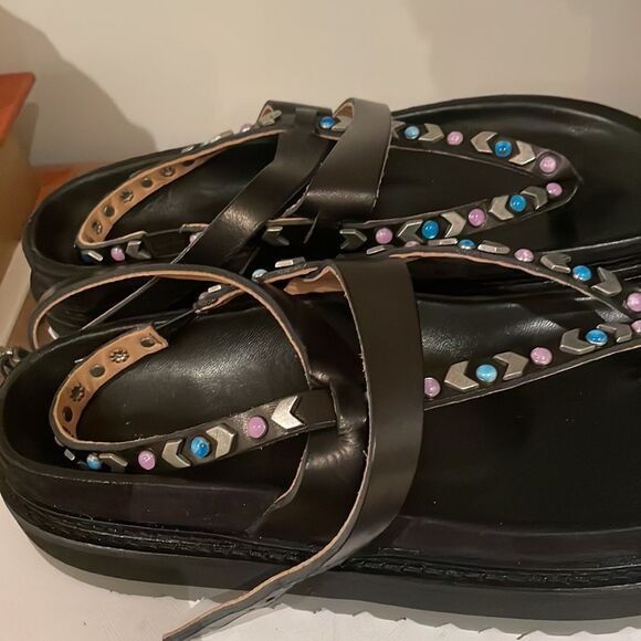 Isabel Marant 🎀 SSENSE AUTHENTIC Isabel Marant Ellham sandals 39 Size US 9 / IT 39 - 7 Thumbnail