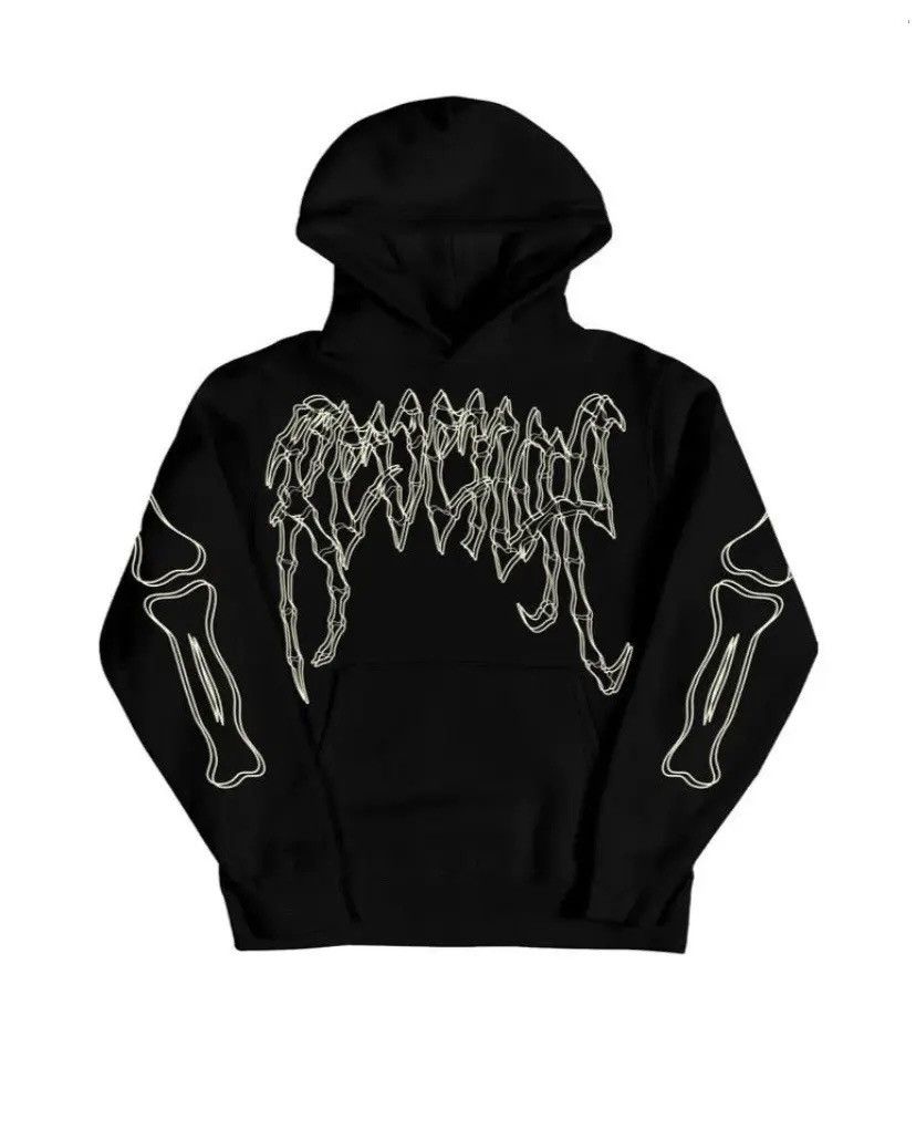 Revenge Revenge x Zillakami Dog Years Crossbones hoodie | Grailed