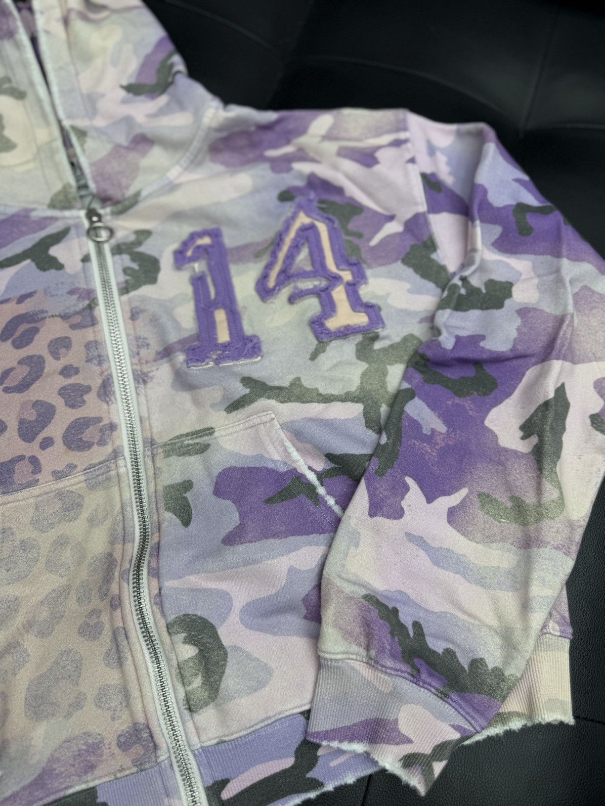 Vale Valley Hoodie Purple Camo Zip Up Size Small (NEW) Size US S / EU 44-46 / 1 - 3 Thumbnail