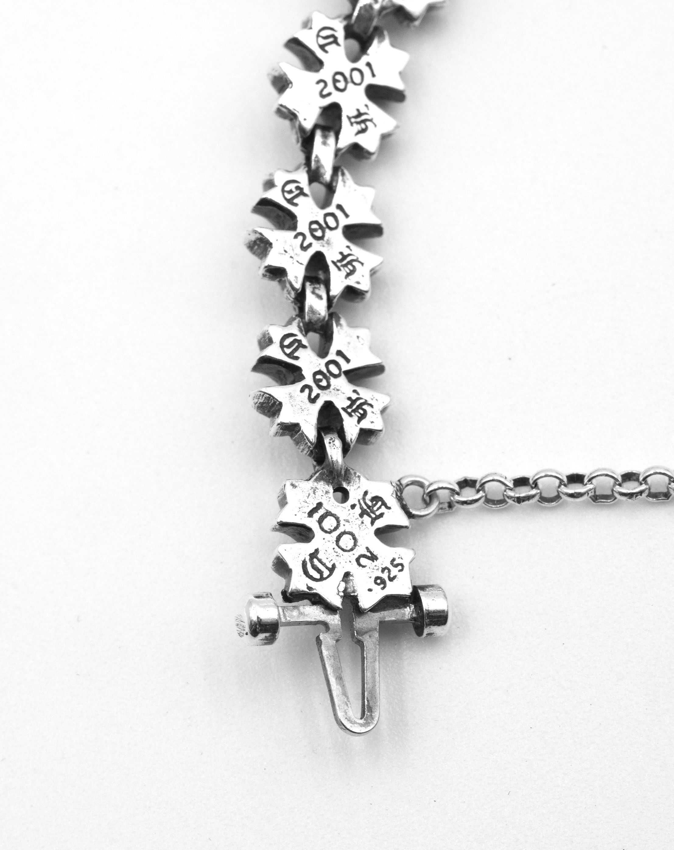 Chrome Hearts Chrome Hearts 925 Silver Tiny E Plus Bracelet Size ONE SIZE - 4 Thumbnail