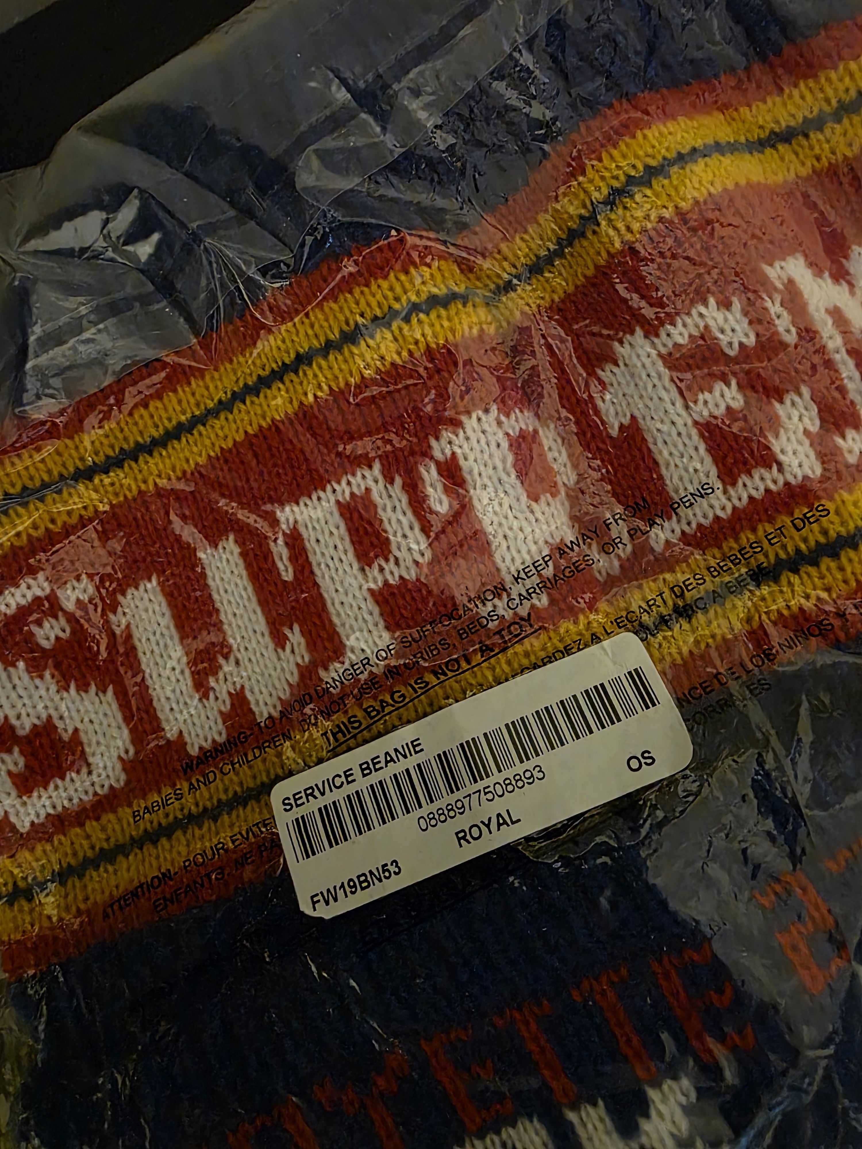 Supreme Service Beanie Size ONE SIZE - 3 Thumbnail