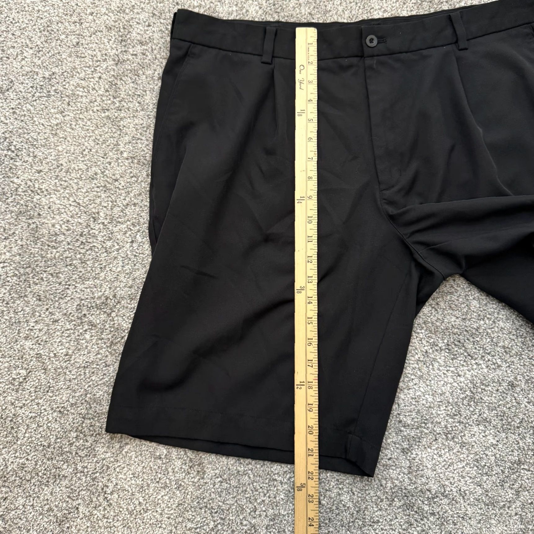 Nike Nike Golf Shorts Mens 40 Performance Classic Fit Pockets Polyester Black Size US 40 / EU 56 - 6 Thumbnail
