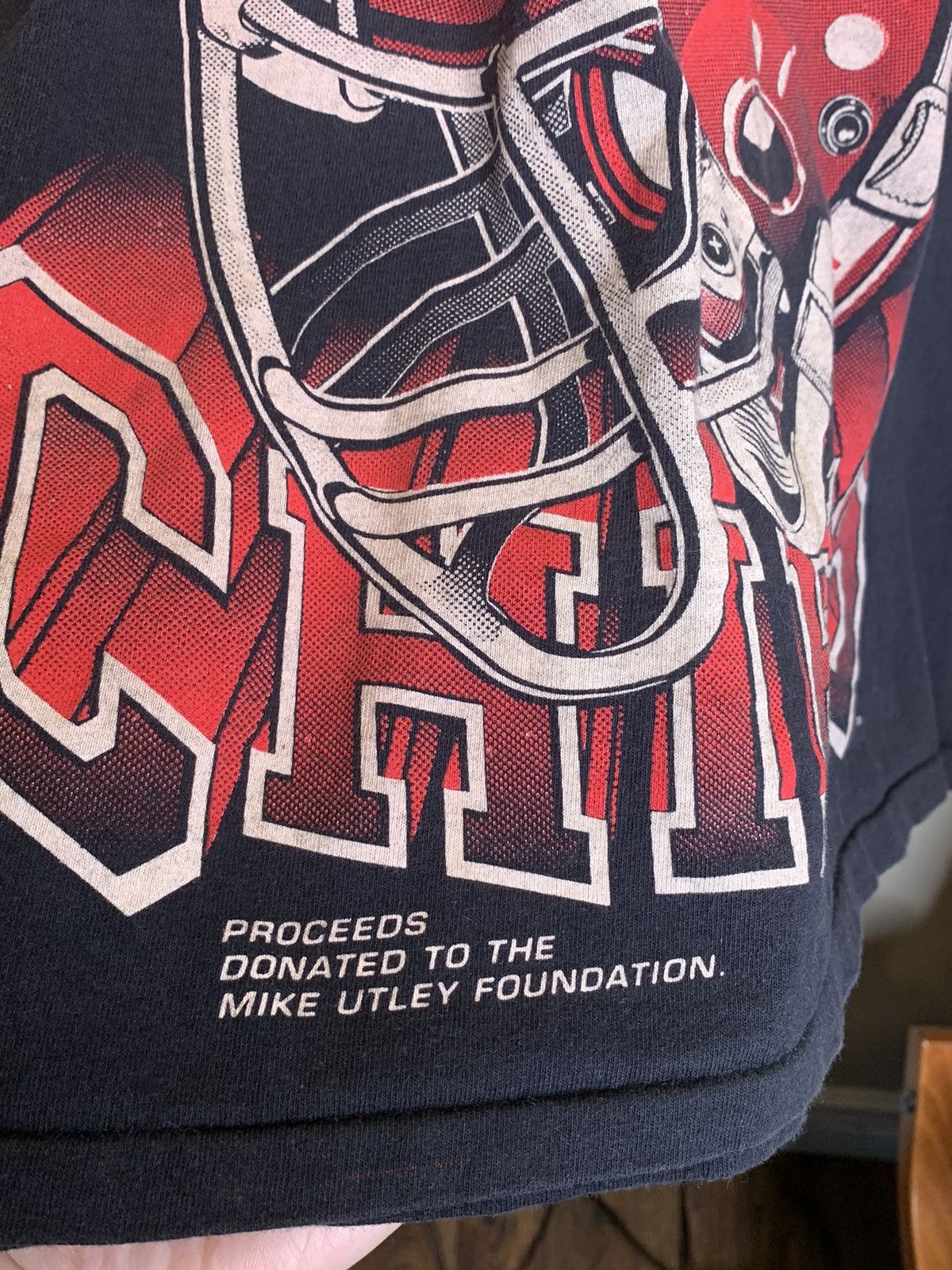 NFL × Vintage *RARE* Vintage Thumbs Up Kansas City Chiefs Charity T-Shirt Size US XL / EU 56 / 4 - 4 Thumbnail