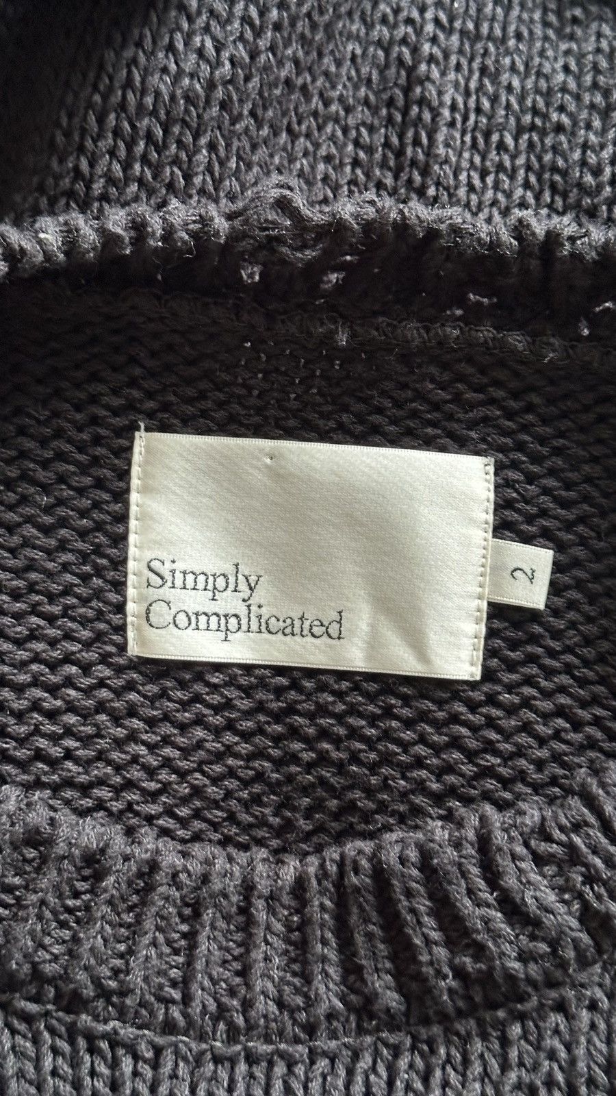 Japanese Brand Simply Complicated Distressed Sweater Size US M / EU 48-50 / 2 - 4 Thumbnail