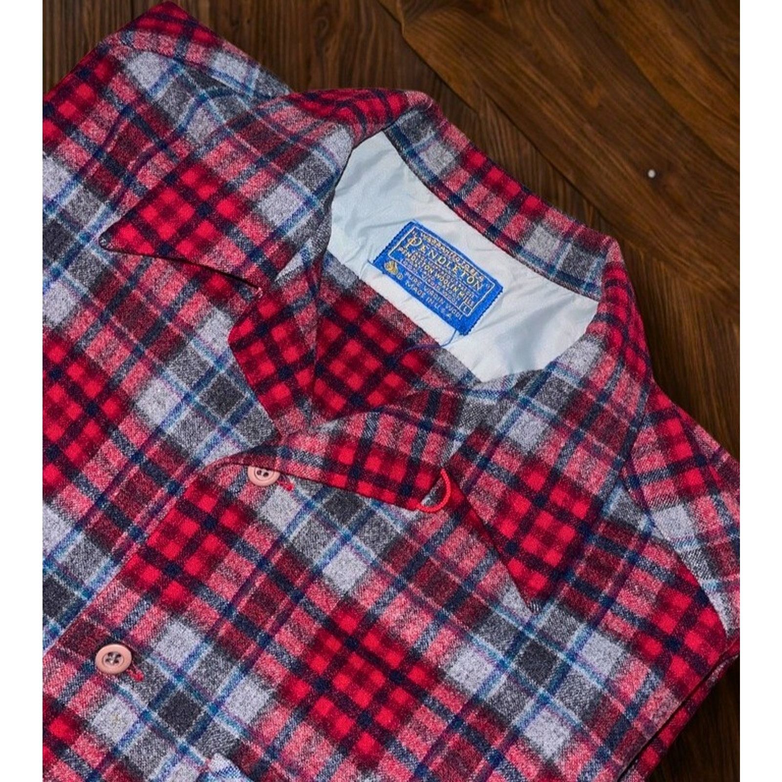 Pendleton Pendleton Board Shirt Jacket Shacket Plaid Wool Sz. L Size US L / EU 52-54 / 3 - 9 Thumbnail