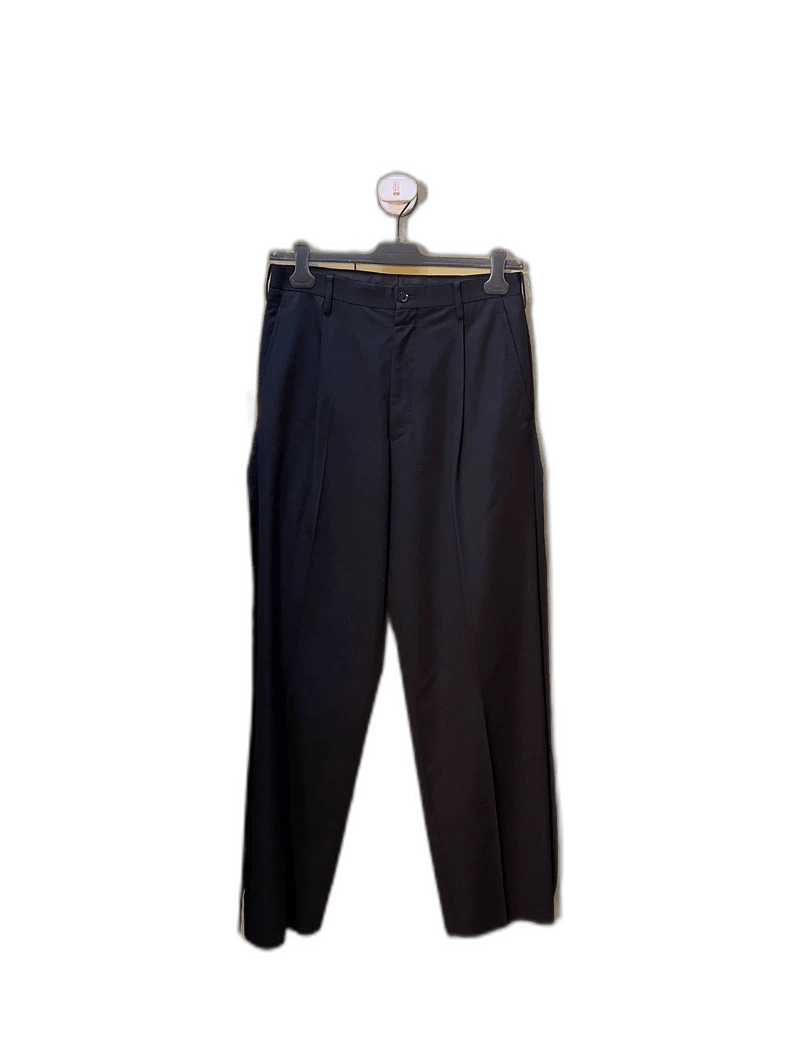 Yohji Yamamoto Yohji Yamamoto Striped Wool Silk Trousers - dmc Size 26" / US 2 / IT 38 - 1 Thumbnail