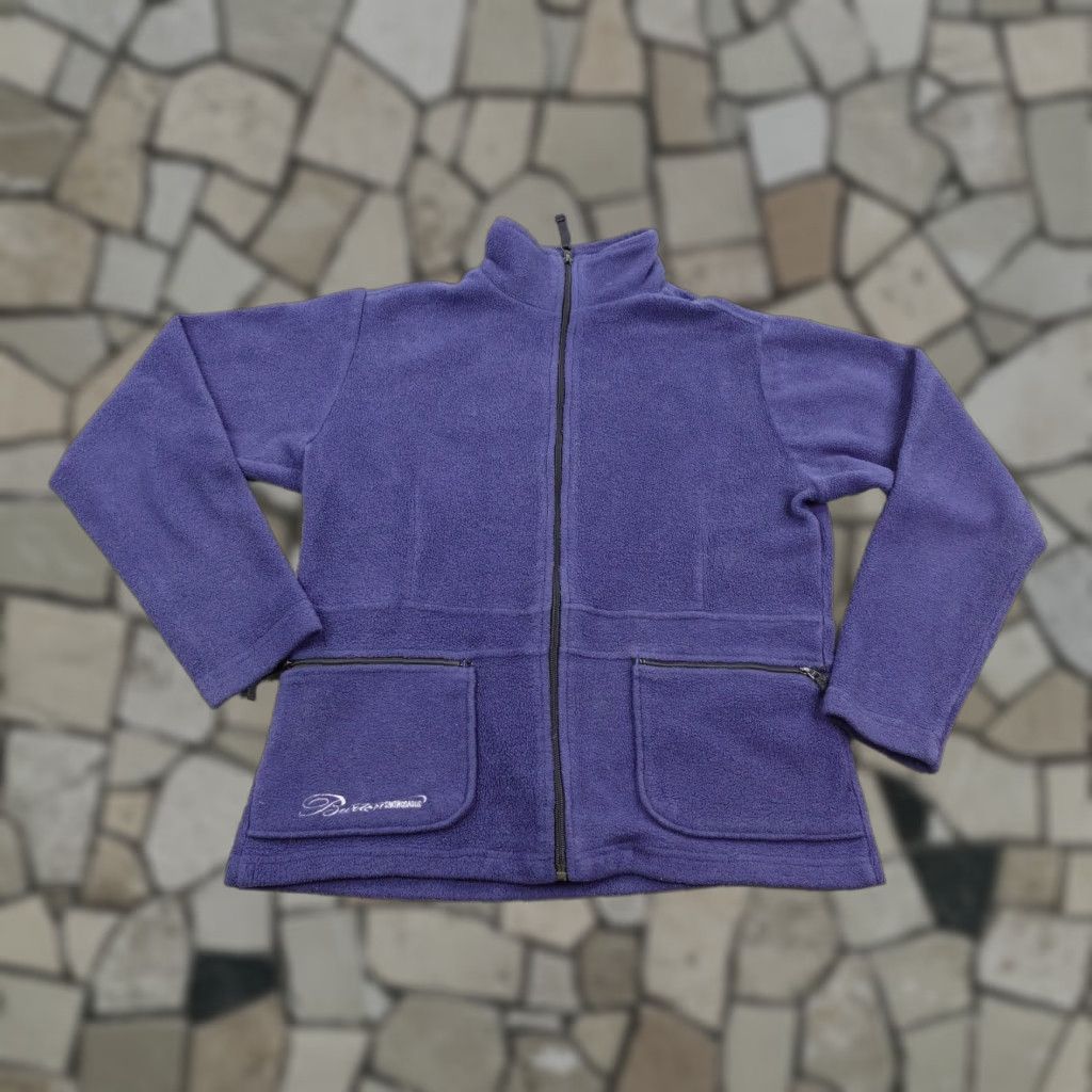 Burton Vintage Burton Jacket Womens Medium Blue Fleece Snowboard Thermalayer Zip Up 90s Size M / US 6-8 / IT 42-44 - 1 Thumbnail