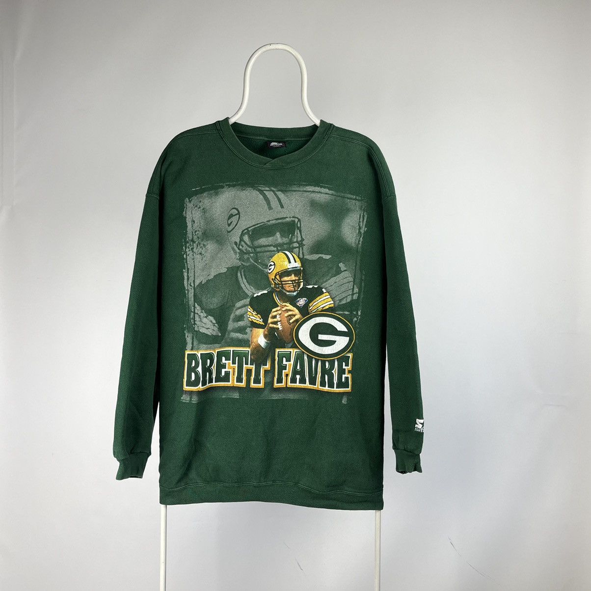 NFL Vintage Starter NFL Green bay Favre sweatshirt Made in Usa Size US L / EU 52-54 / 3 - 1 Thumbnail