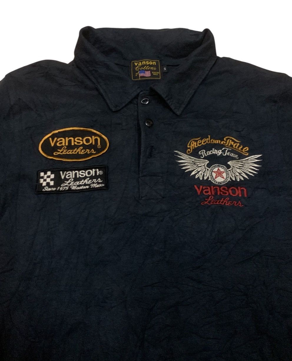 Vanson Leathers Vanson Leather Motorcycle Polo Embroided Patch Size US S / EU 44-46 / 1 - 3 Thumbnail