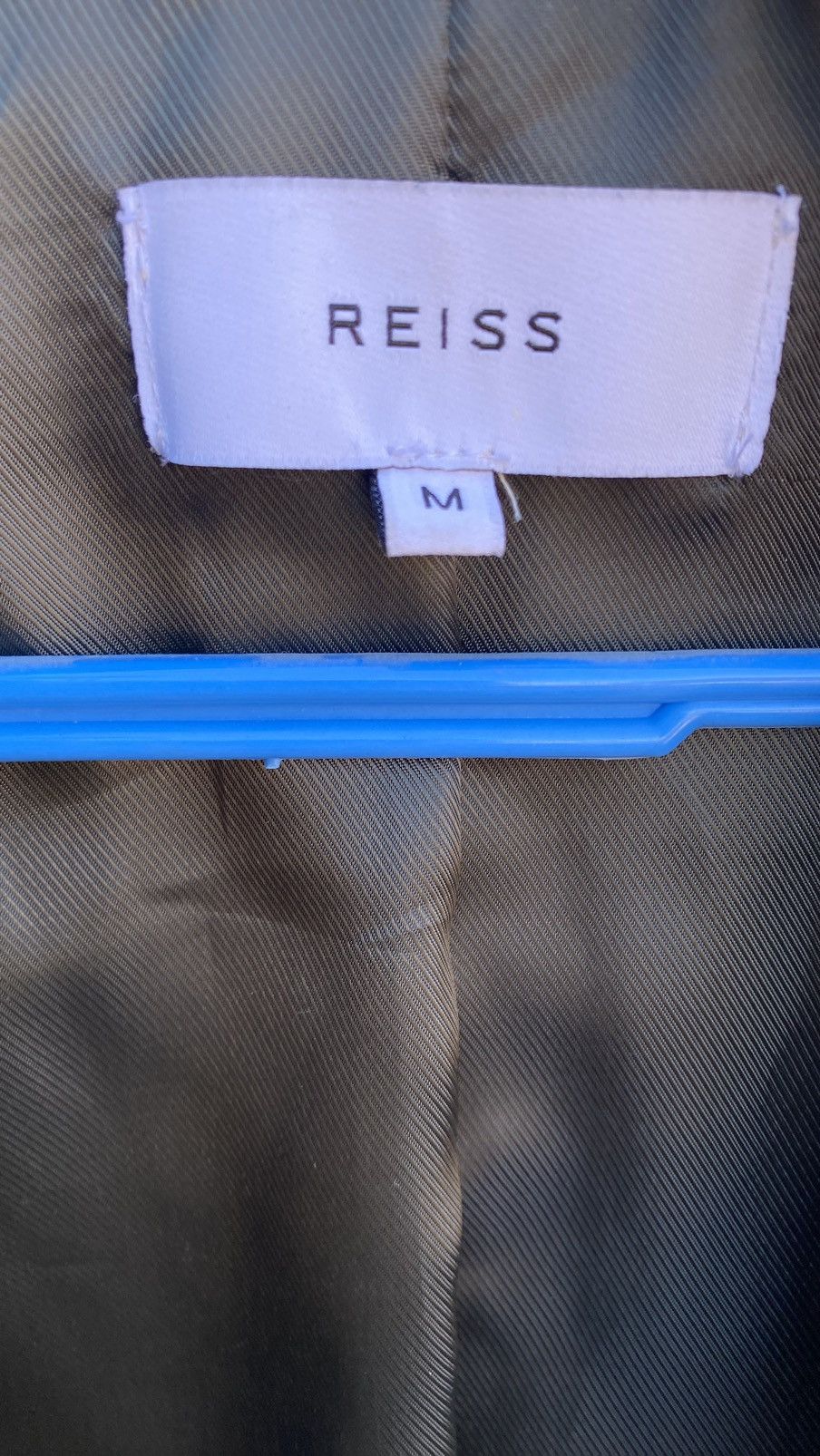 Reiss Reiss Suede Bomber Jacket - Medium - Olive Green Size US M / EU 48-50 / 2 - 7 Thumbnail