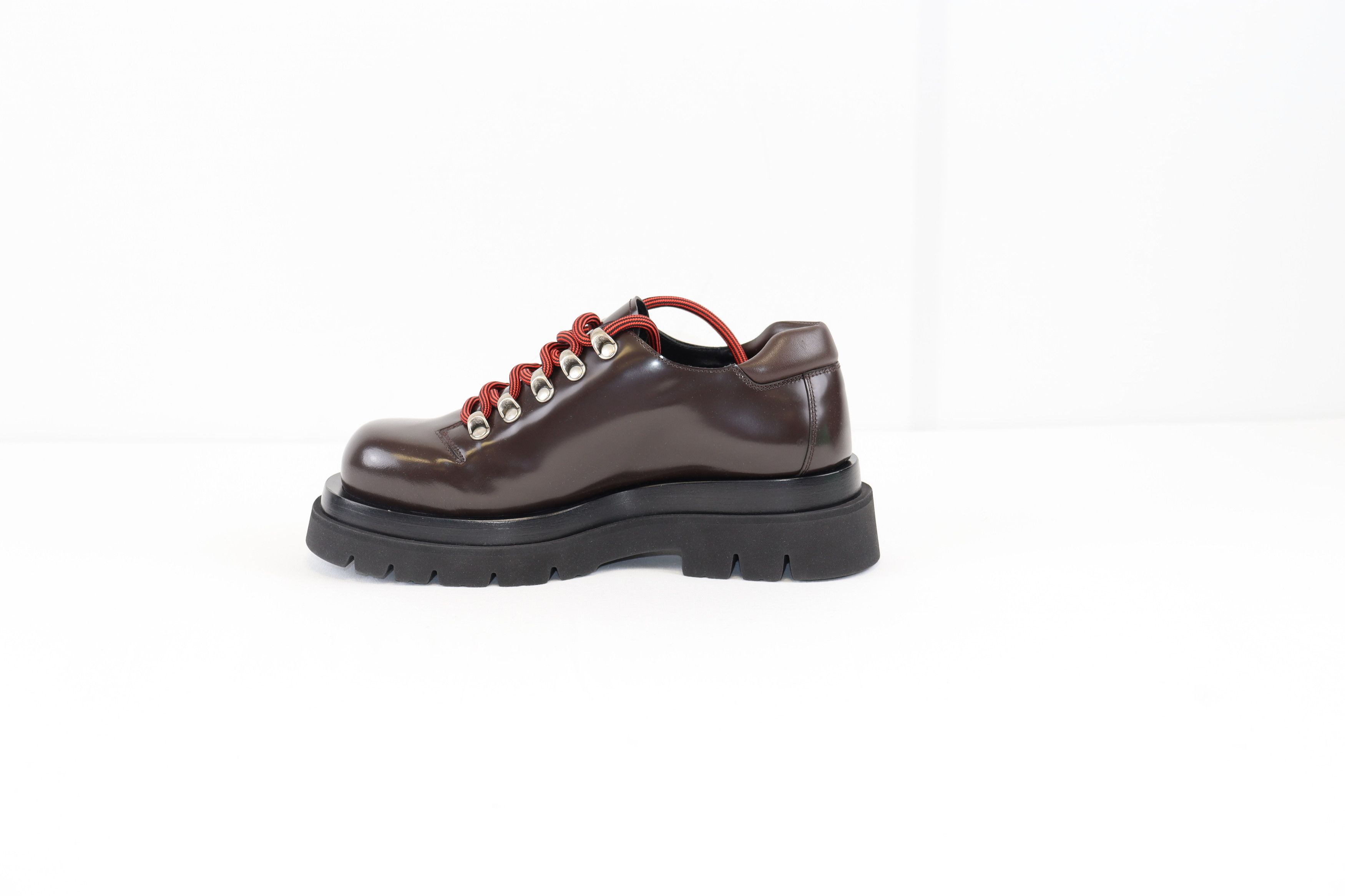 Bottega Veneta o1rshd1 Q:3 / Lug Lace up Leather Boots in Fondant Size US 7 / EU 40 - 3 Thumbnail